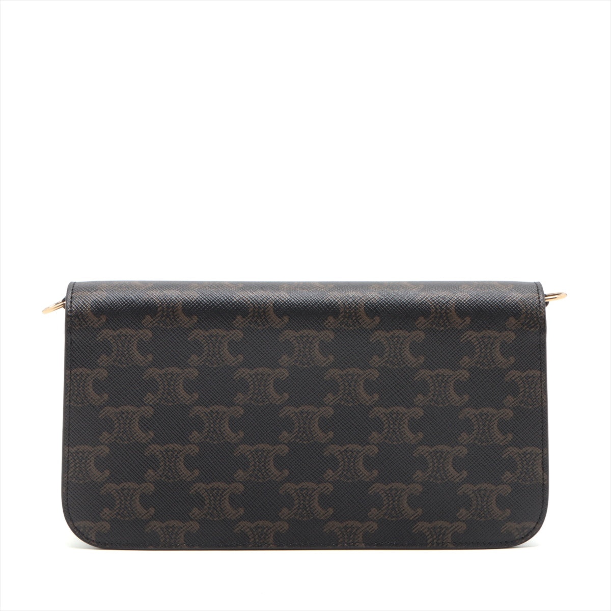 Luxury CELINE Triomphe Canvas Chain Shoulder Bag