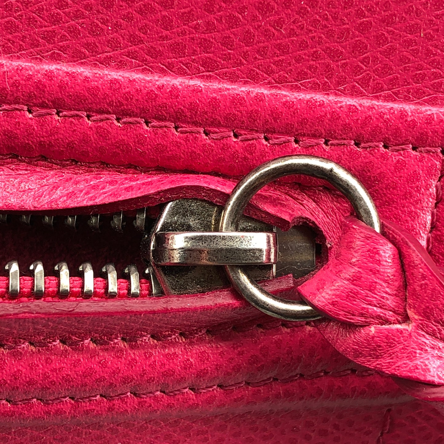 Celine Pink Calf Leather Phantom Luggage Tote Bag