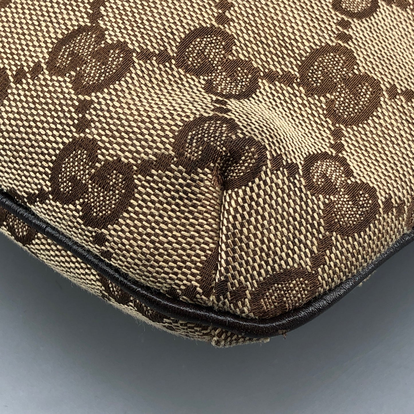 Gucci GG Canvas Crossbody Bag Brown/Beige
