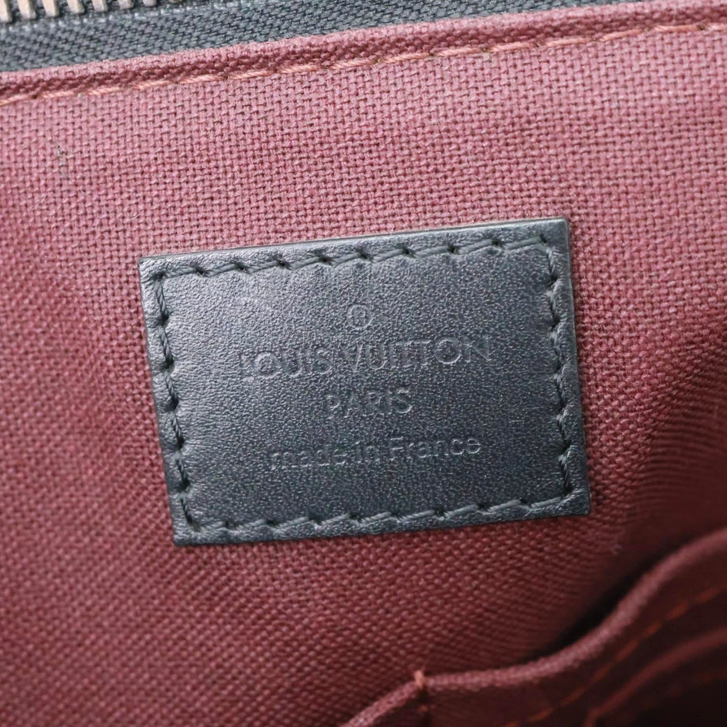 LOUIS VUITTON Porte-Documents Jour Monogram Macassar Briefcase Bag Brown