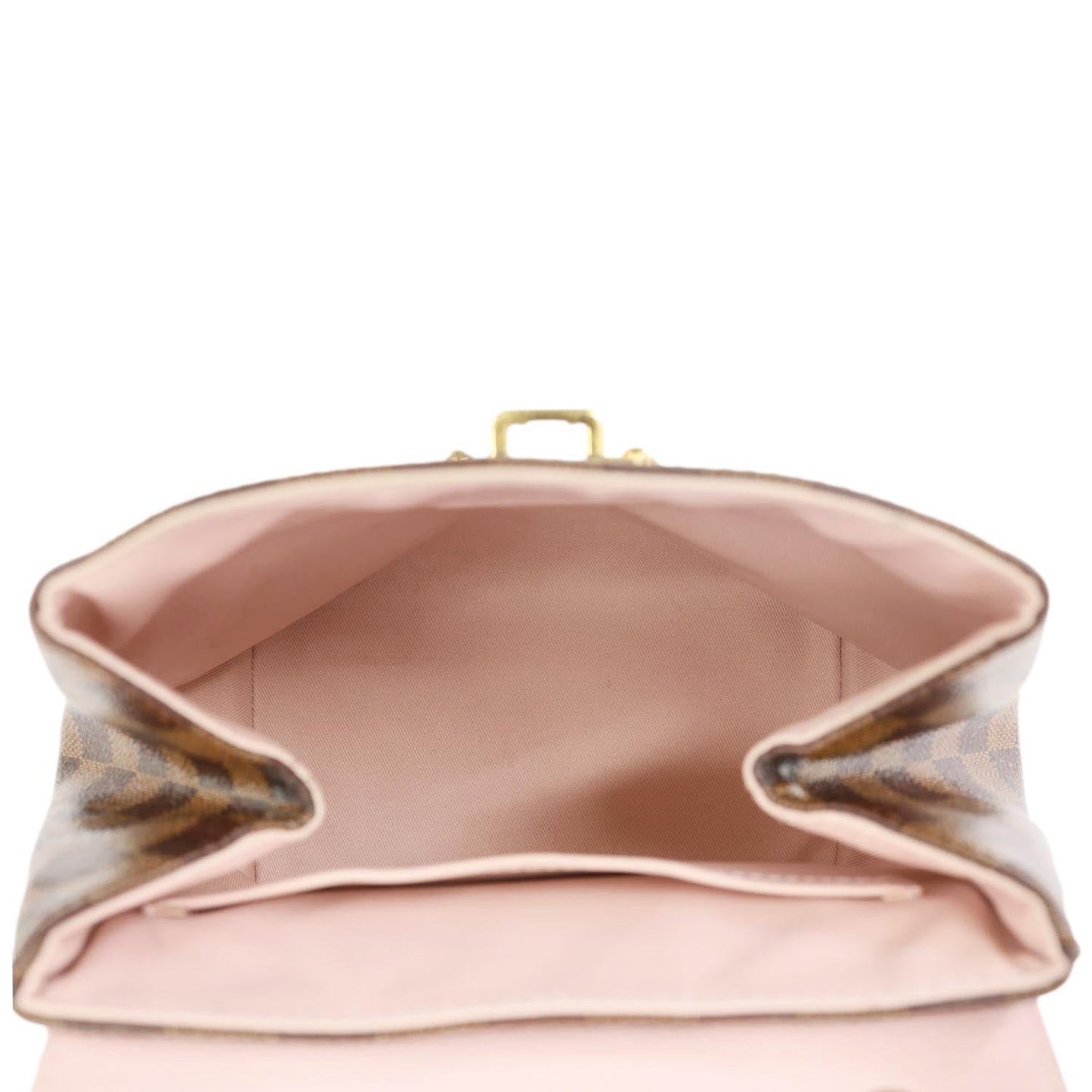 LOUIS VUITTON Clapton Damier Ebene Backpack Bag Magnolia