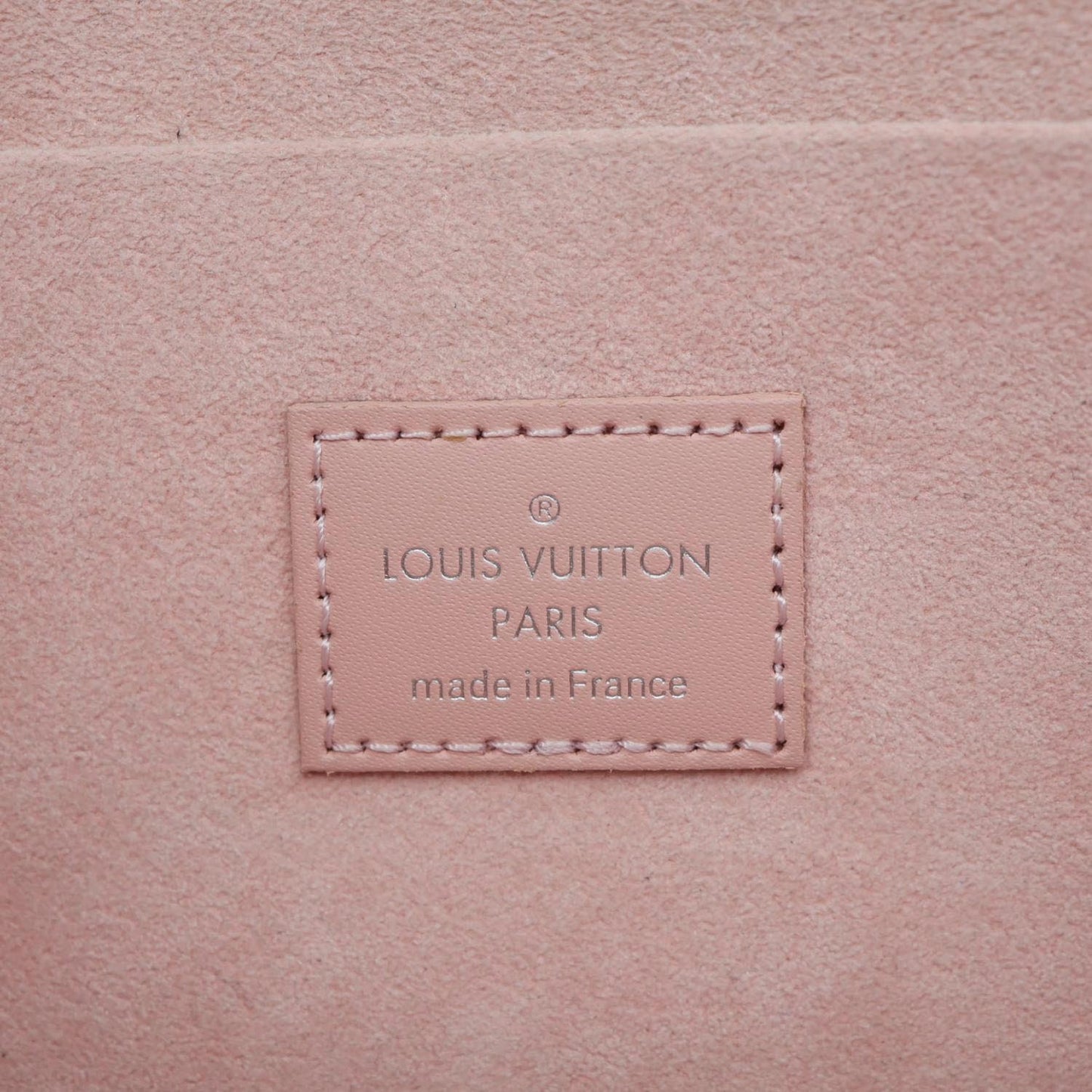 LOUIS VUITTON Felicie Pochette Epi Leather Crossbody Bag Pink