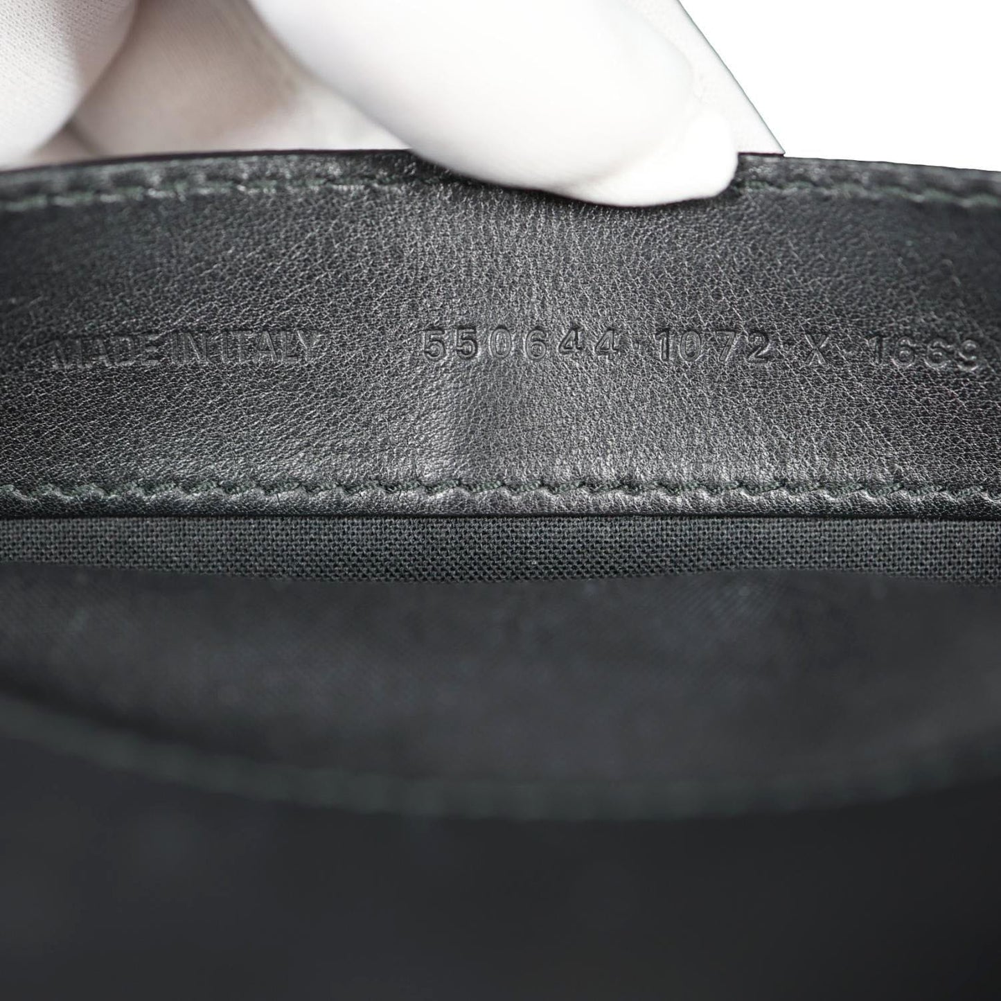 BALENCIAGA Ville XXS Calfskin Leather Top Handle Crossbody Bag Black