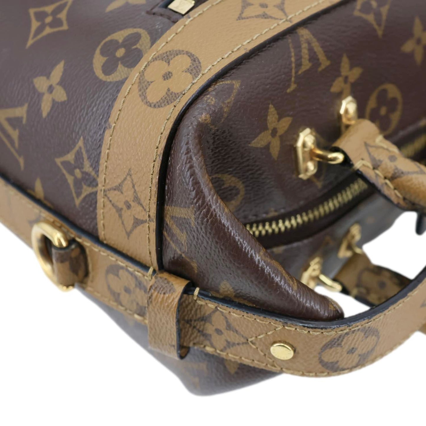 LOUIS VUITTON City Cruiser Reverse Monogram Canvas Shoulder Bag Brown