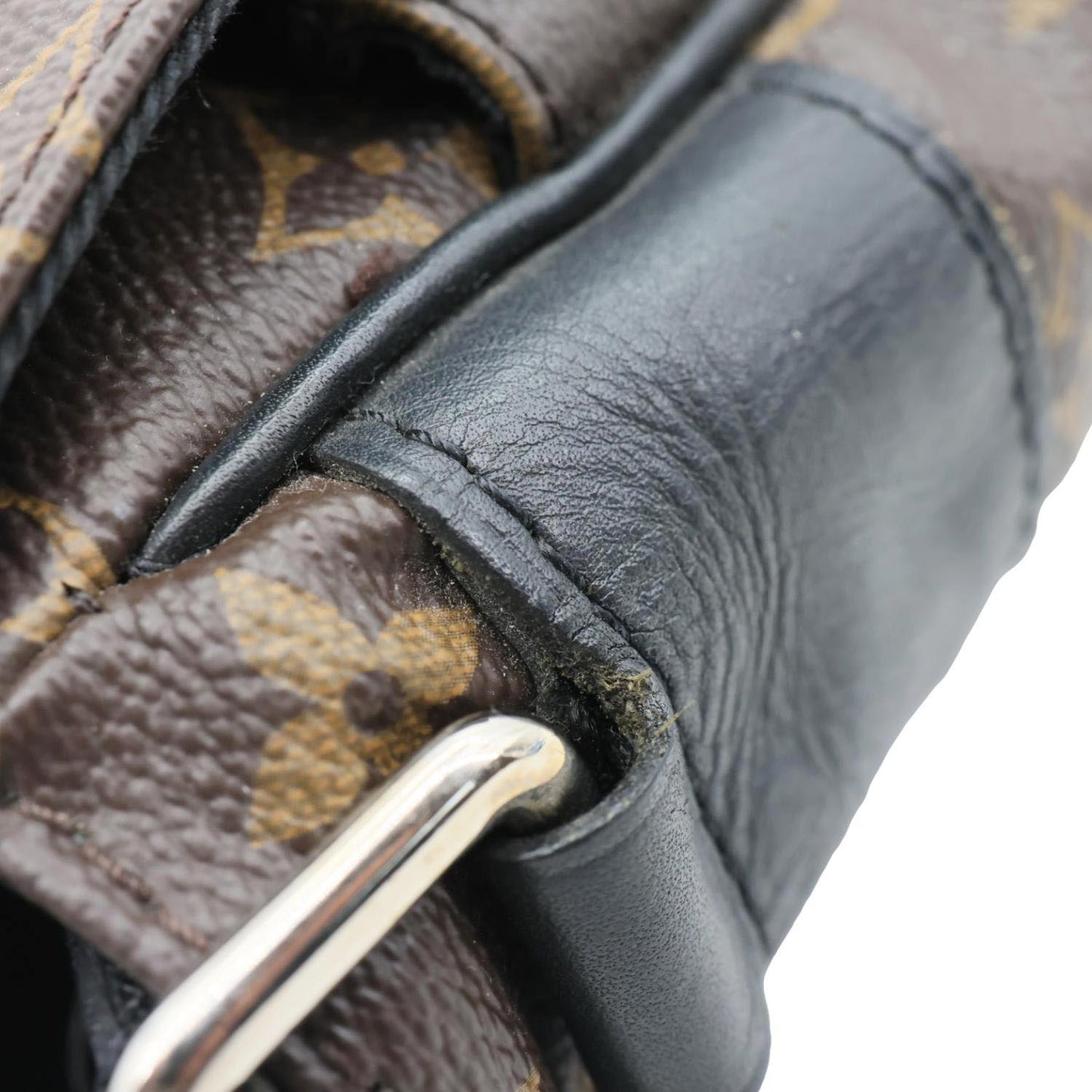 LOUIS VUITTON Christopher Monogram Macassar Messenger Bag Black