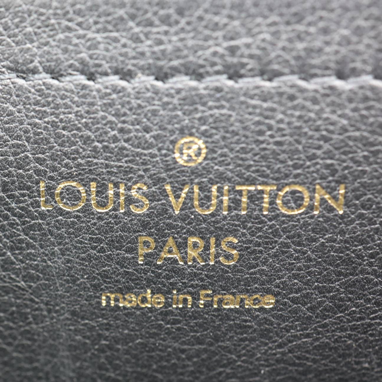 LOUIS VUITTON Marceau Monogram Canvas Chain Shoulder Bag Black