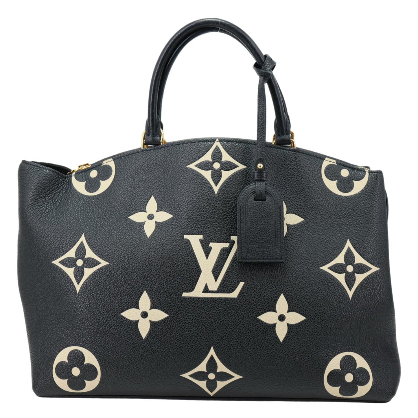 LOUIS VUITTON Grand Palais Monogram Empreinte Leather Shoulder Bag Bicolor