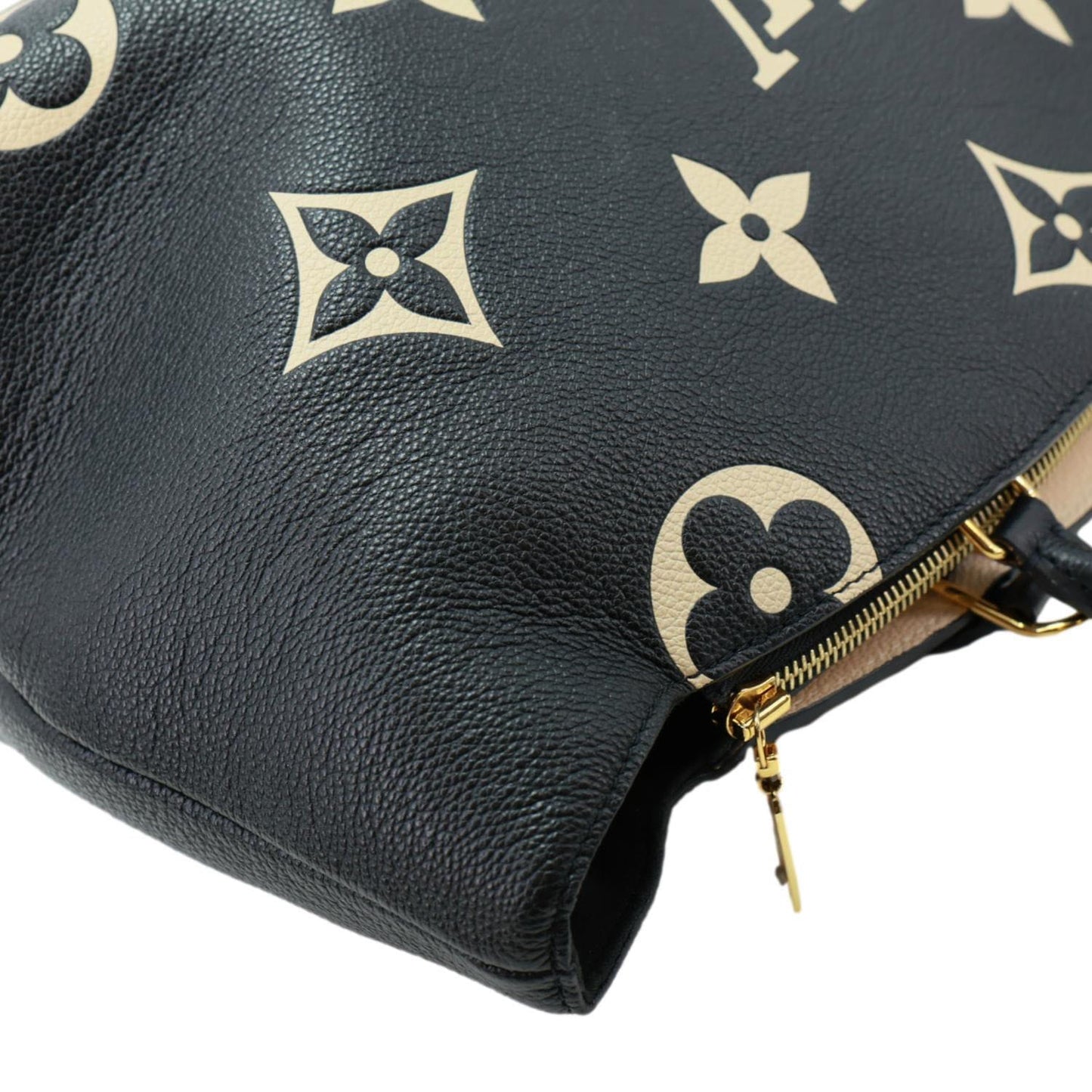 LOUIS VUITTON Grand Palais Monogram Empreinte Leather Shoulder Bag Bicolor