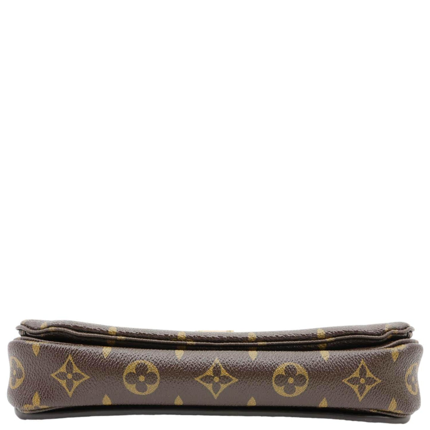 LOUIS VUITTON Metis Pochette Monogram Canvas Crossbody Bag Brown