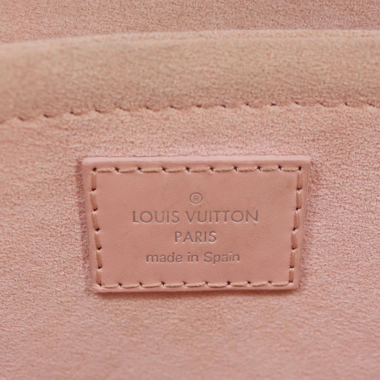 LOUIS VUITTON Saint Michel Monogram Epi Shoulder Bag Pink