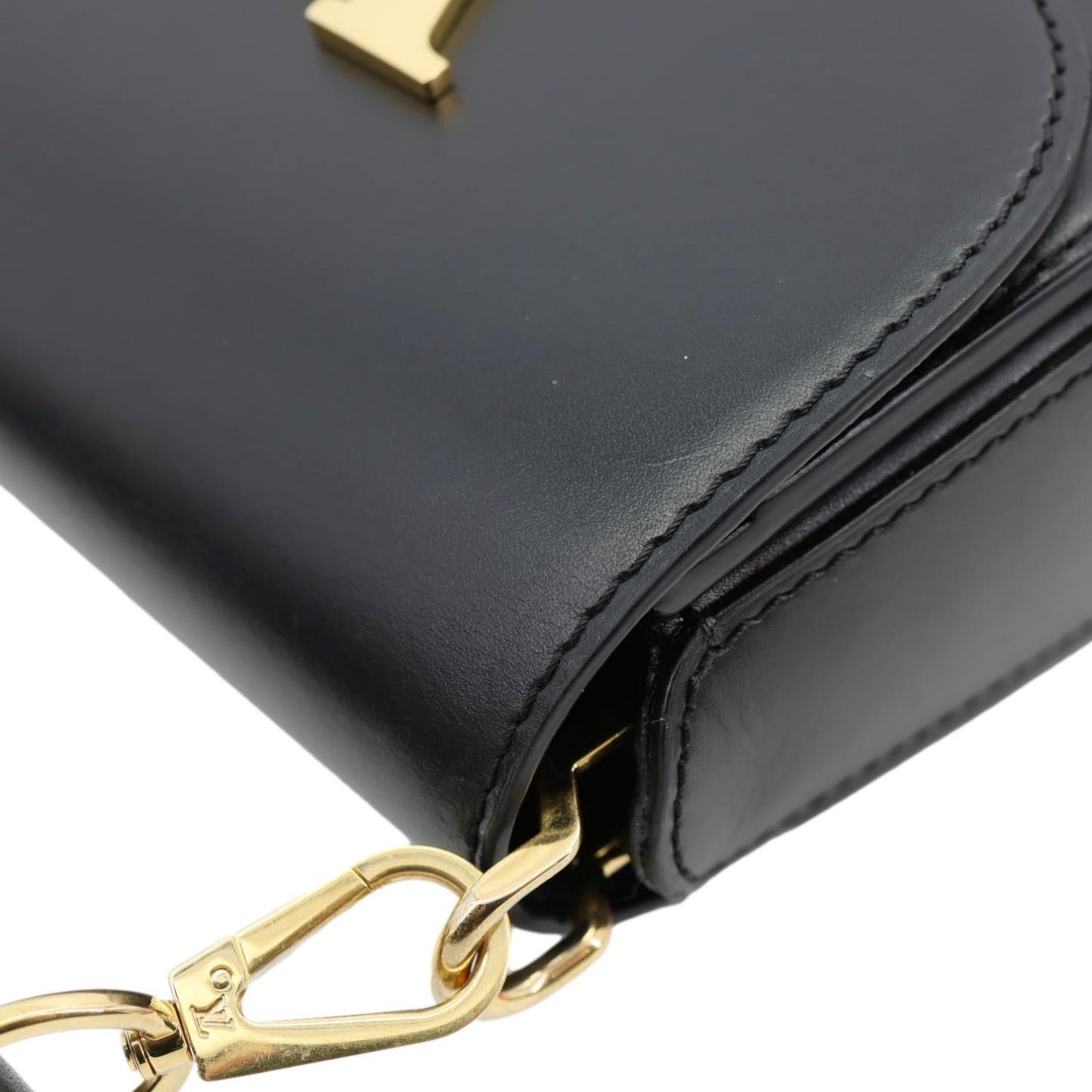 LOUIS VUITTON Vivienne NM Smooth Calfskin Leather Shoulder Bag Black