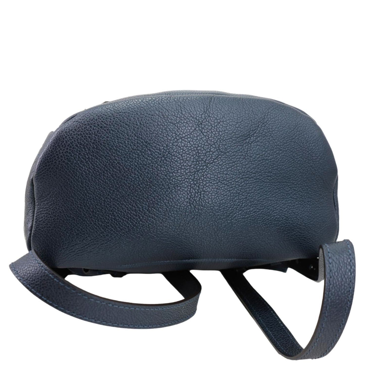 LOUIS VUITTON Flower Pins Monogram Empreinte Leather Backpack Blue