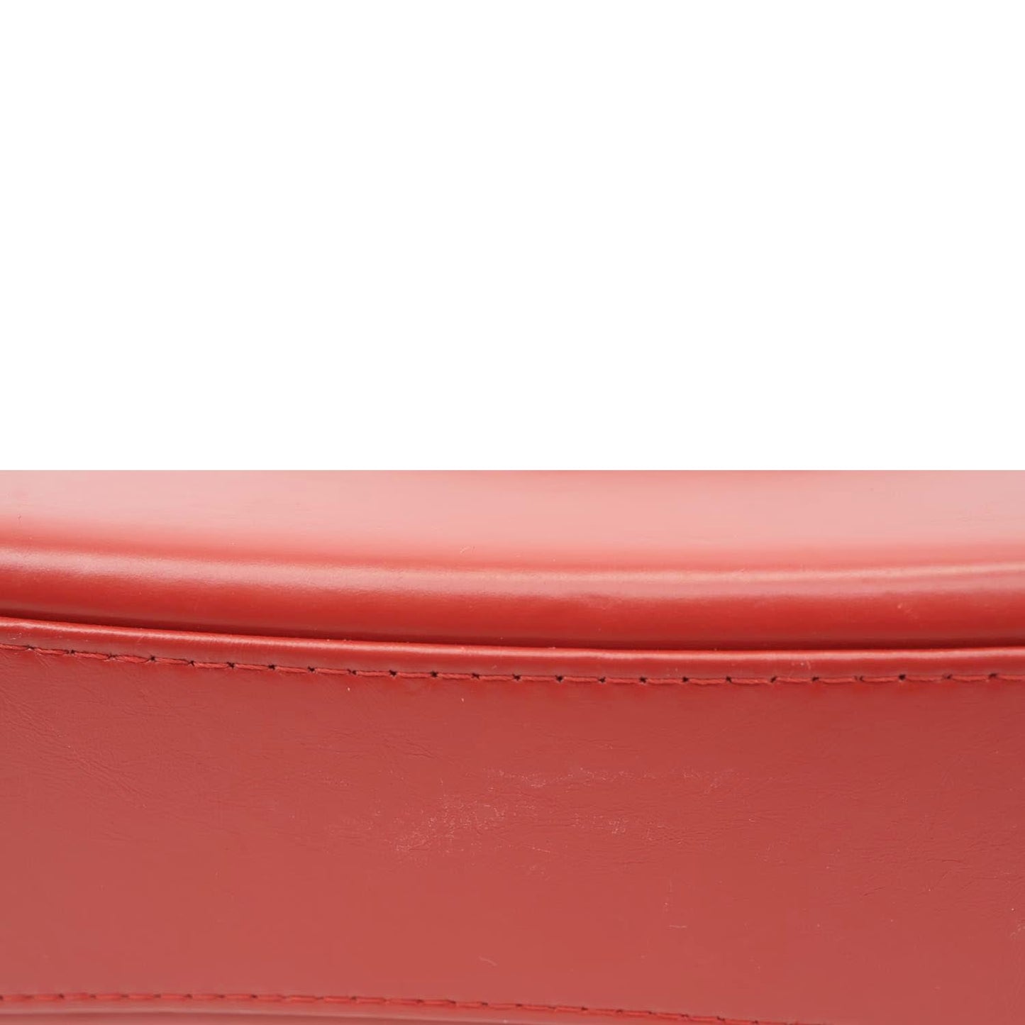 CHANEL Gabrielle Aged Calfskin Quilted Leather Crossbody Bag Red