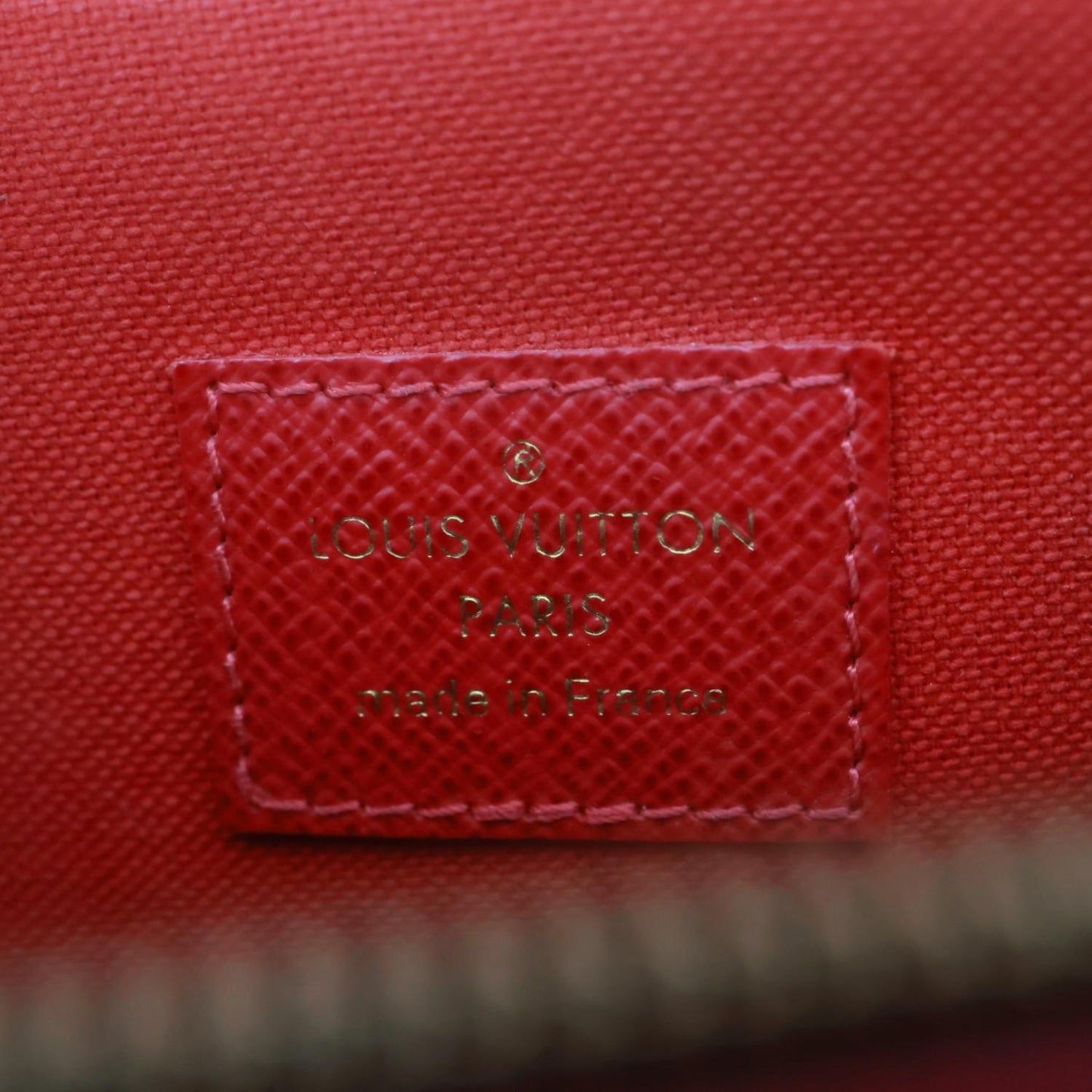 LOUIS VUITTON LV Felicie Pochette World Tour Monogram Canvas Crossbody Bag Brown