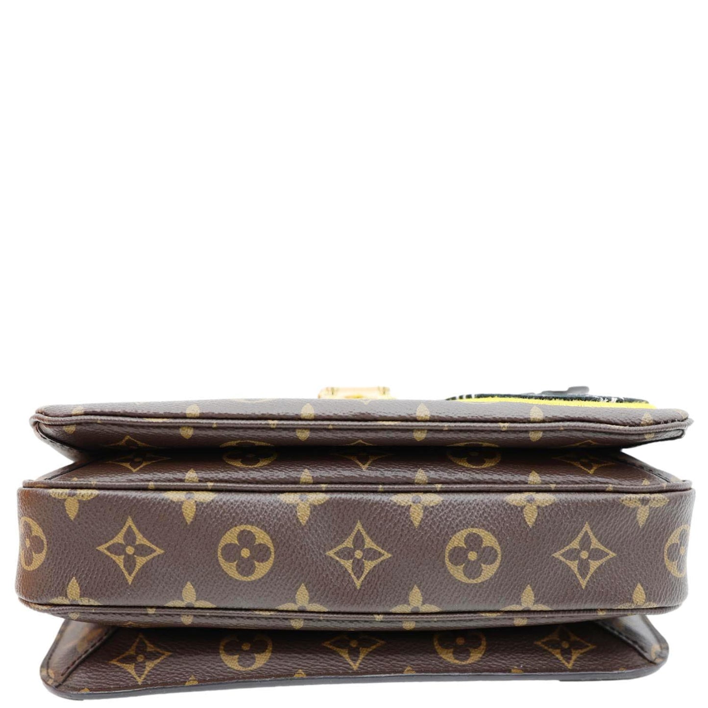 LOUIS VUITTON Metis Pochette Patches Monogram Canvas Crossbody Bag Brown