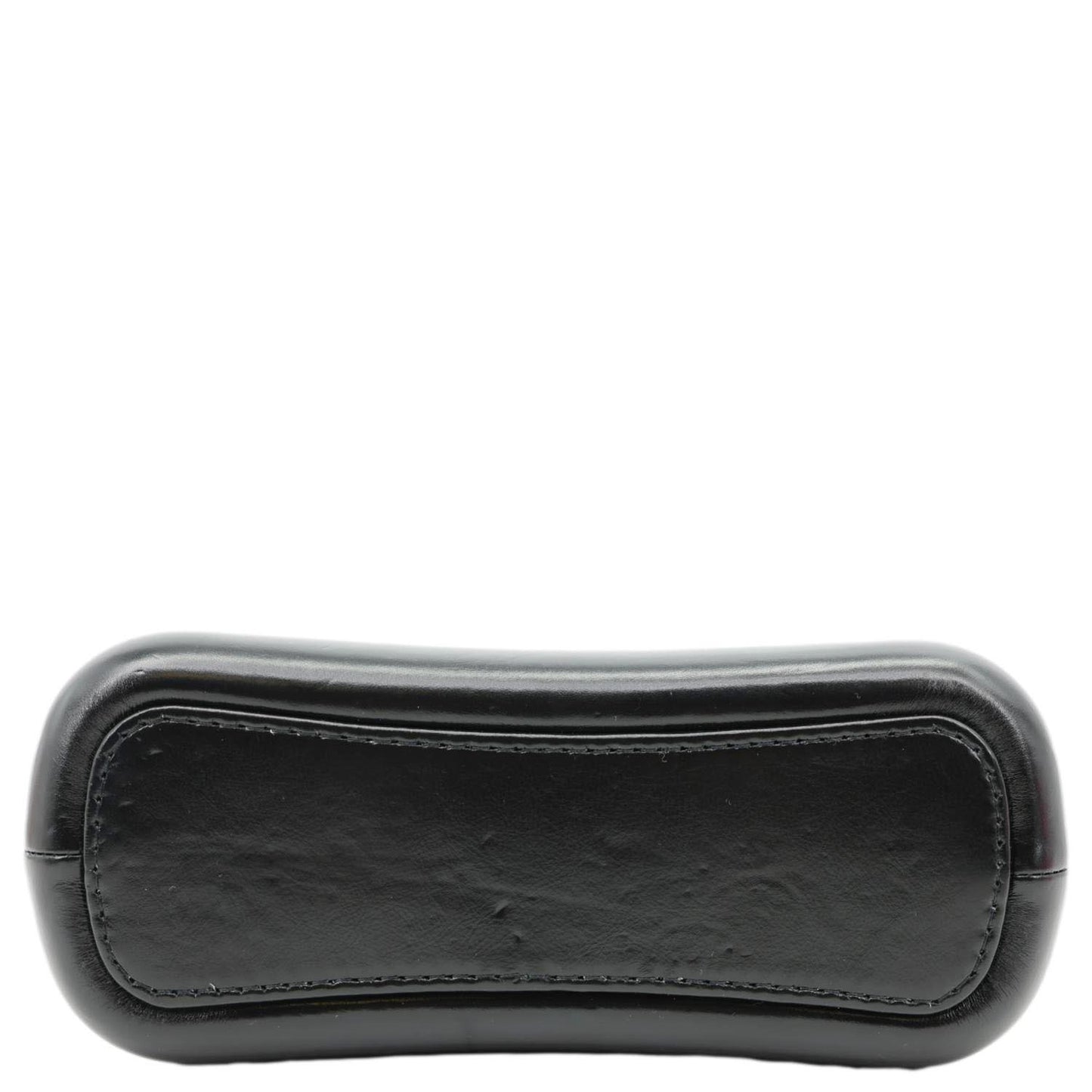 CHANEL Gabrielle Small Quilted Aged Lambskin Leather Crossbody Bag Black