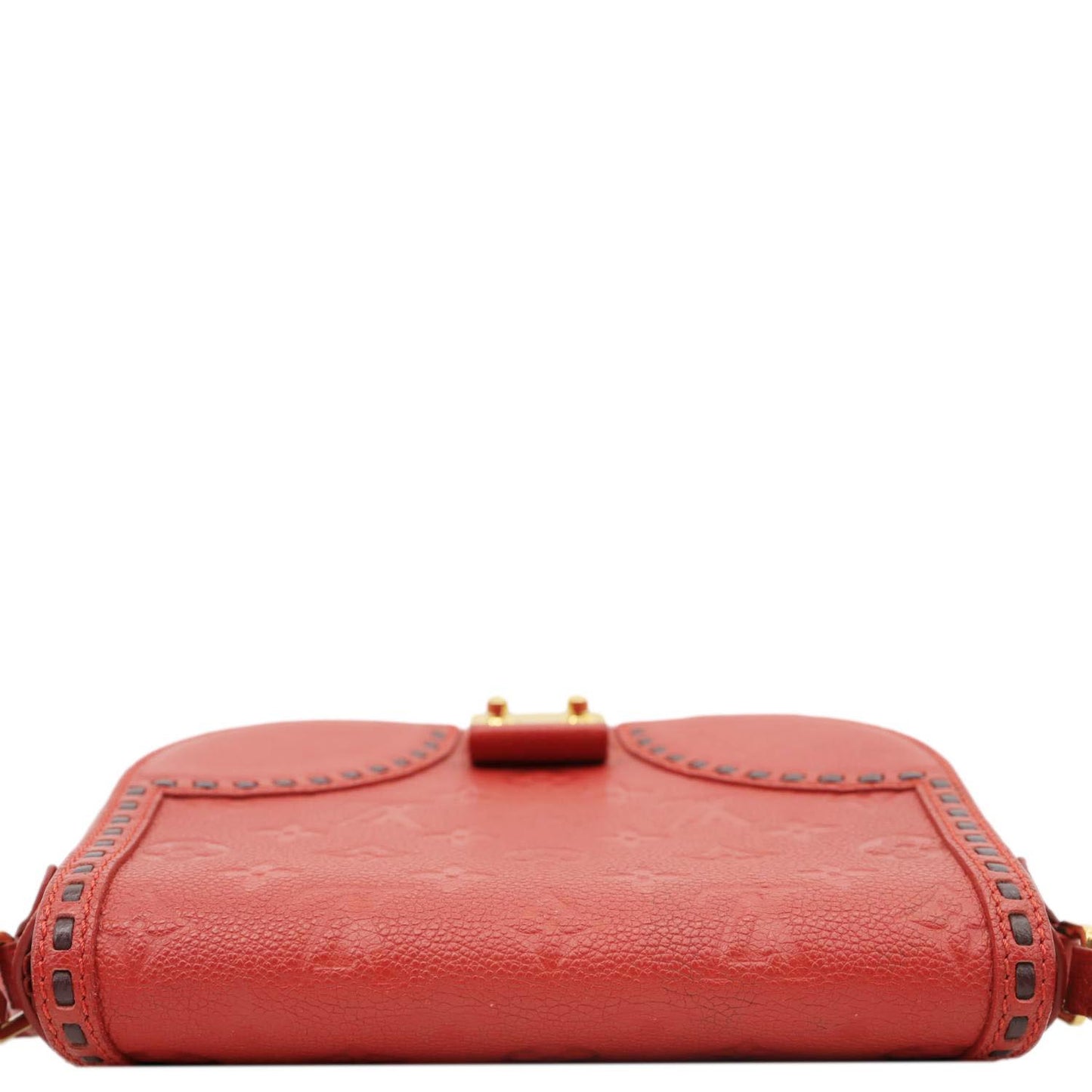 LOUIS VUITTON Junot Monogram Empreinte Leather Shoulder Bag Cherry