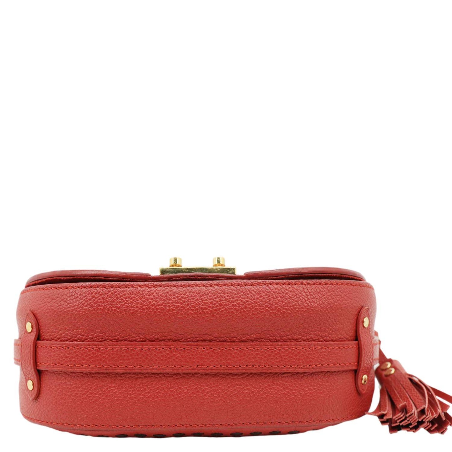 LOUIS VUITTON Junot Monogram Empreinte Leather Shoulder Bag Cherry