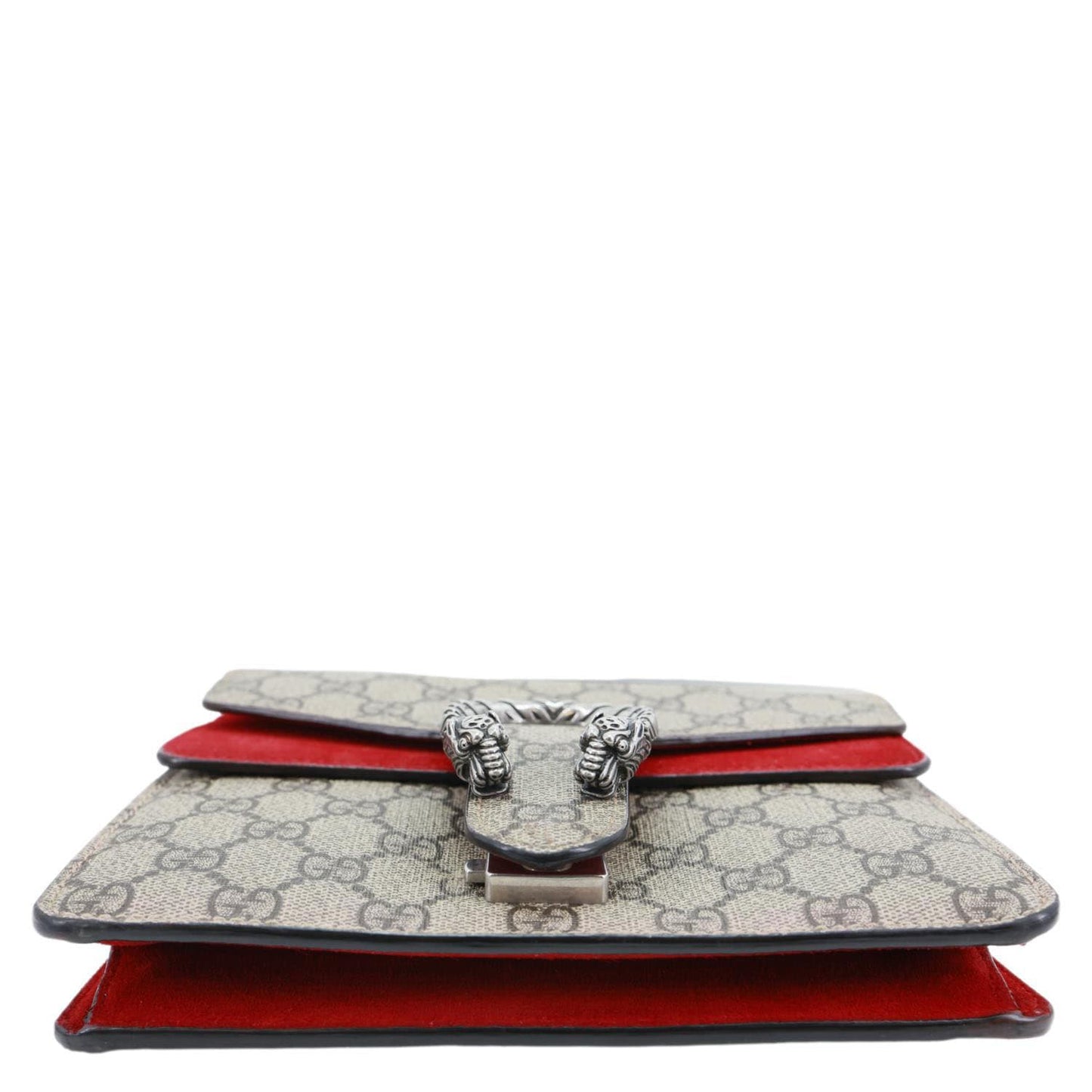 GUCCI Dionysus Mini GG Supreme Canvas Crossbody Bag Beige 421970