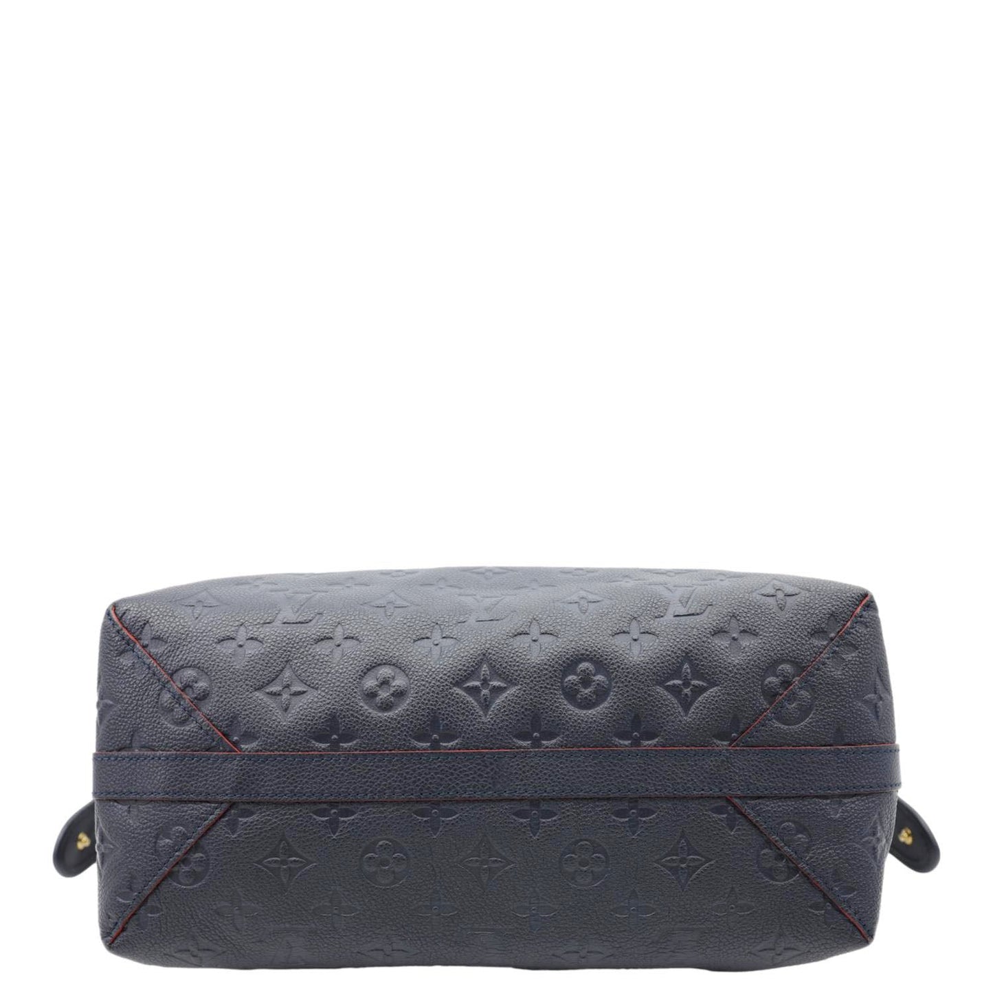 LOUIS VUITTON Boetie Monogram Empreinte Leather Shoulder Bag Marine Rouge