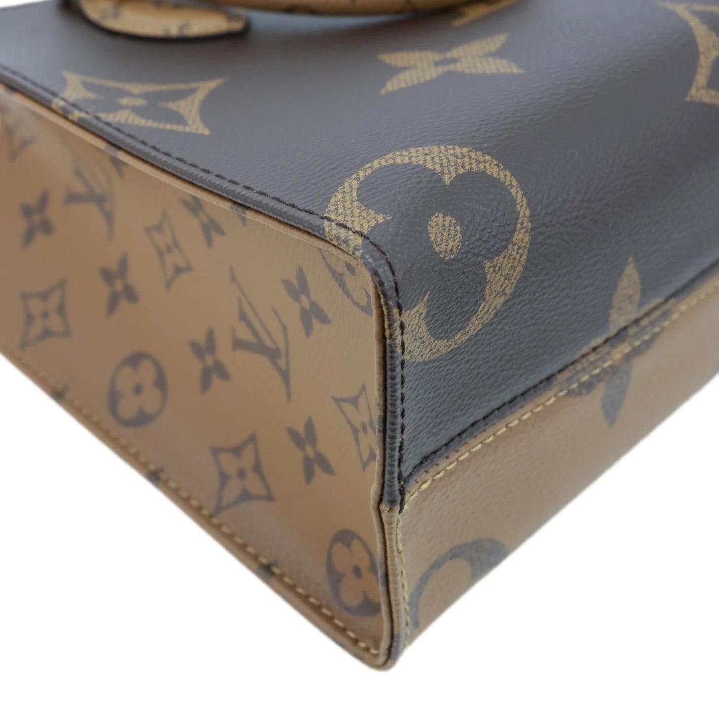LOUIS VUITTON Onthego PM Giant Monogram Reverse Canvas Shoulder Bag Brown