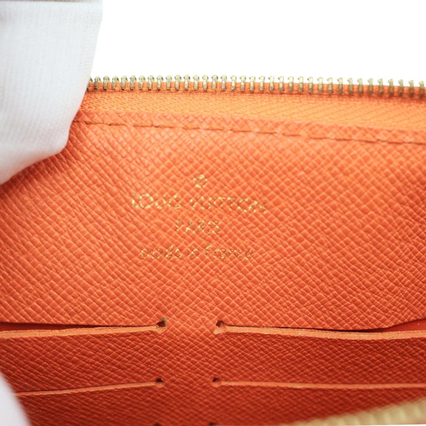 LOUIS VUITTON Element Damier Couleur Clutch Bag Piment
