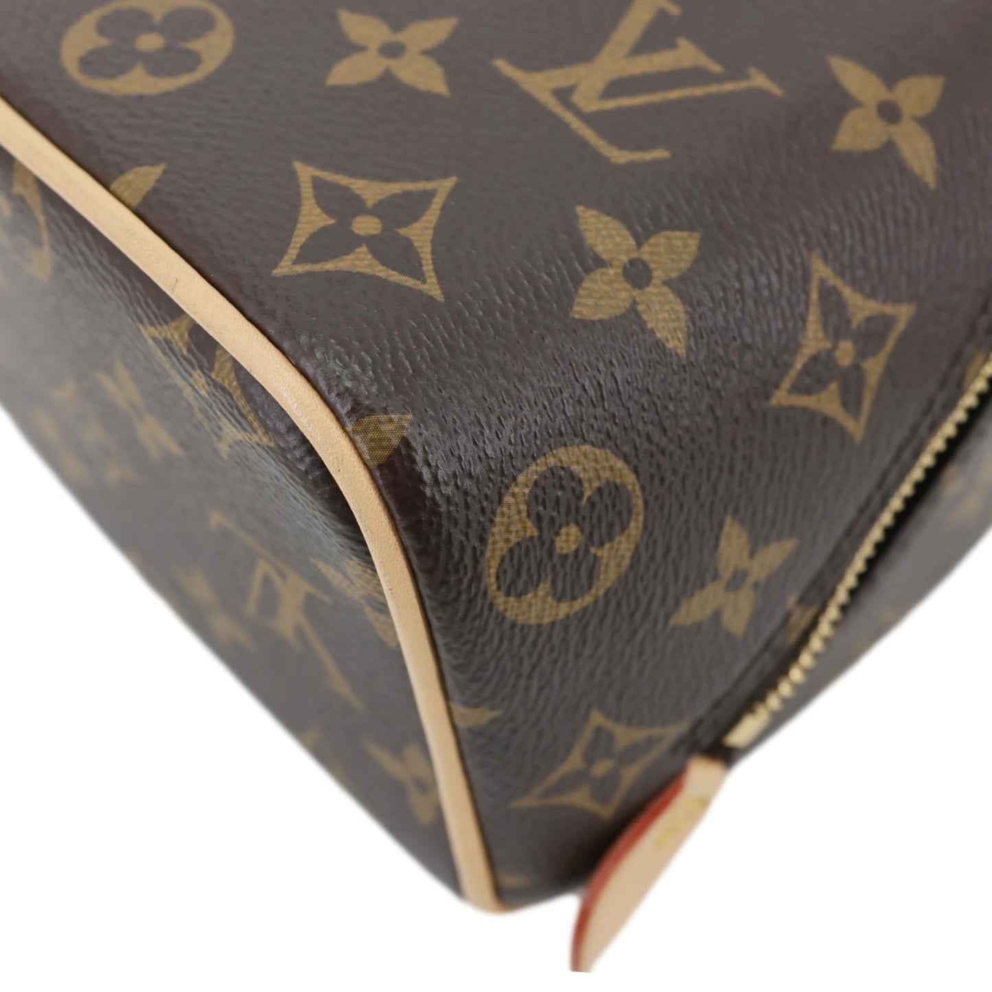 LOUIS VUITTON Just In Case Monogram Canvas Crossbody Bag Brown