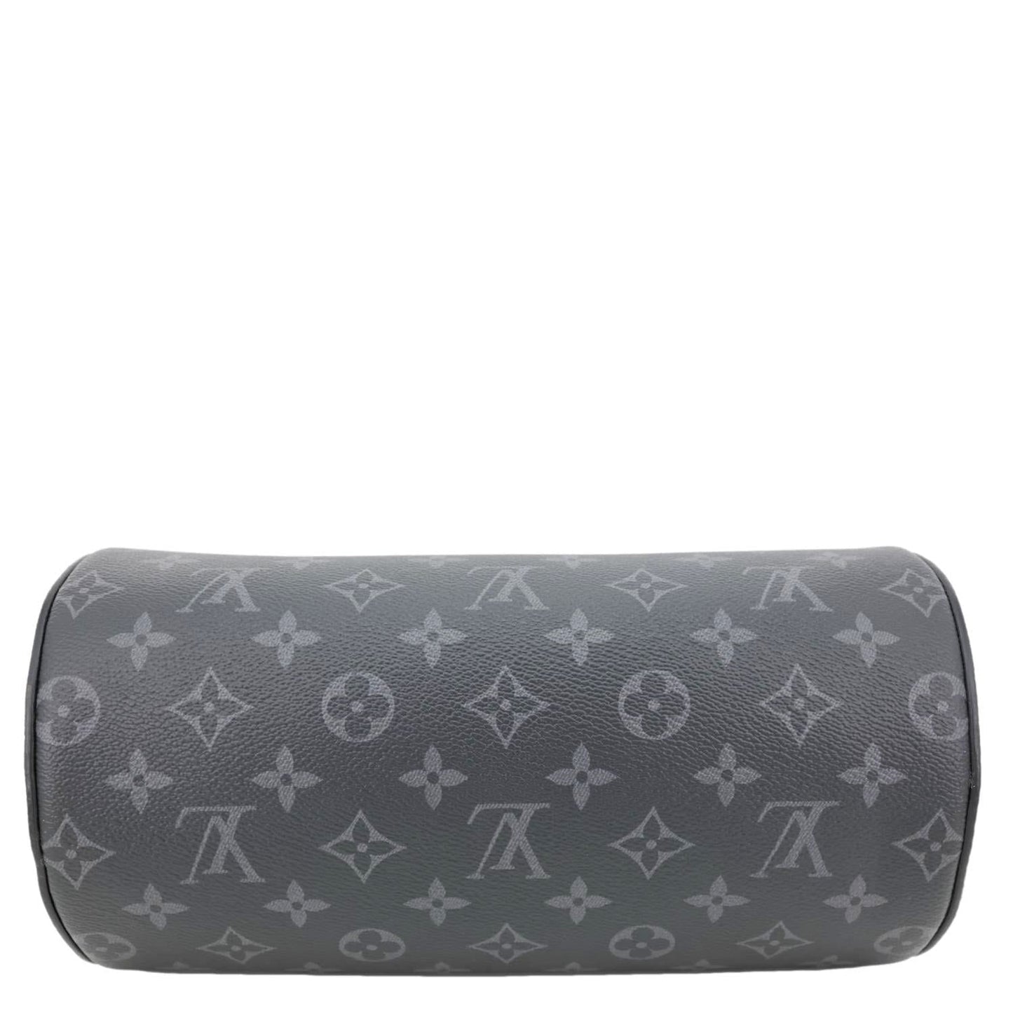 LOUIS VUITTON Polochon PM Soft Monogram Eclipse Canvas Crossbody Bag Black