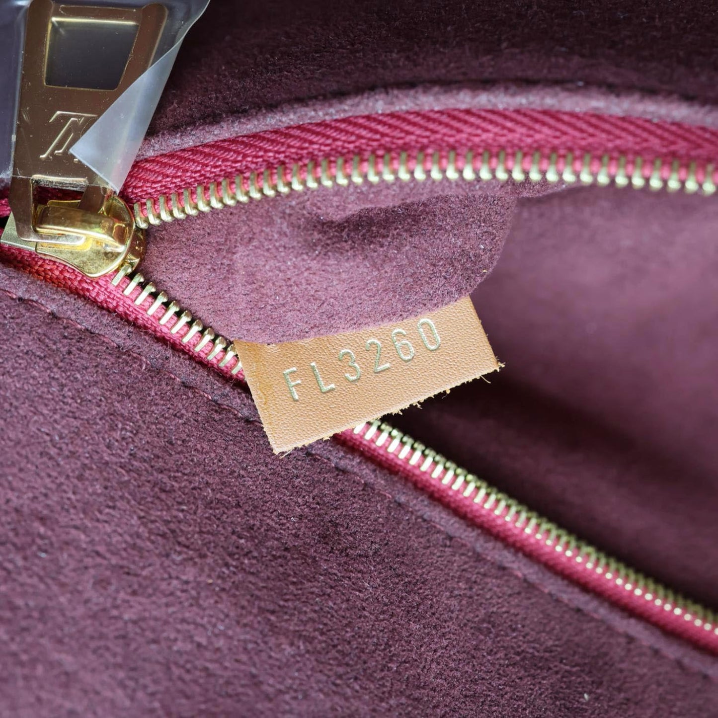LOUIS VUITTON Since 1854 Onthego GM Jacquard Shoulder Bag Red
