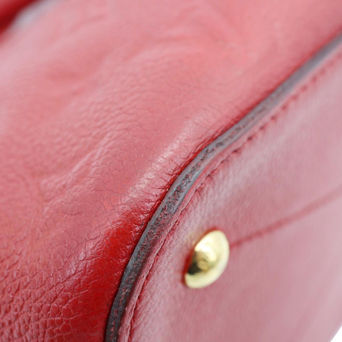 LOUIS VUITTON Mazarine Monogram Empreinte Shoulder Bag Red