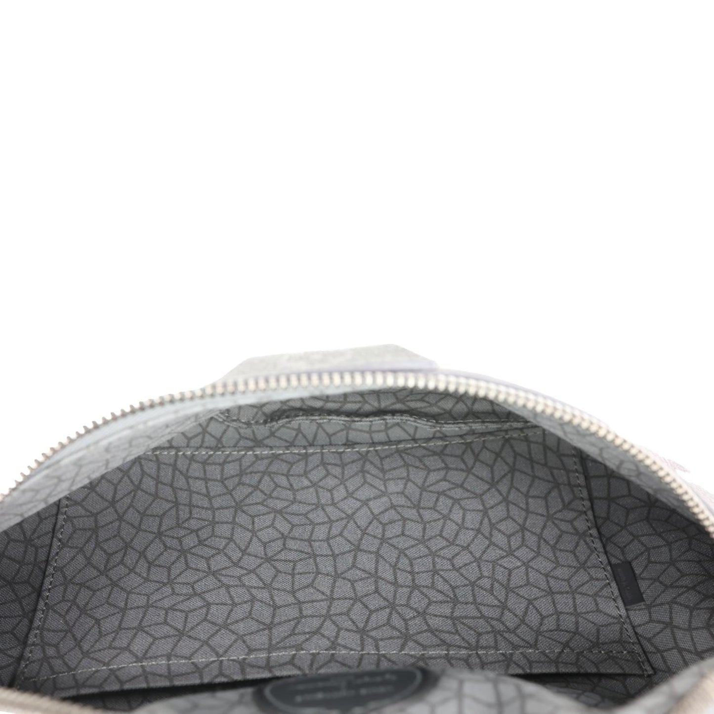 LOUIS VUITTON LV X YK Monogram Reverse Eclipse Pumpkin Canvas Bumbag Gray