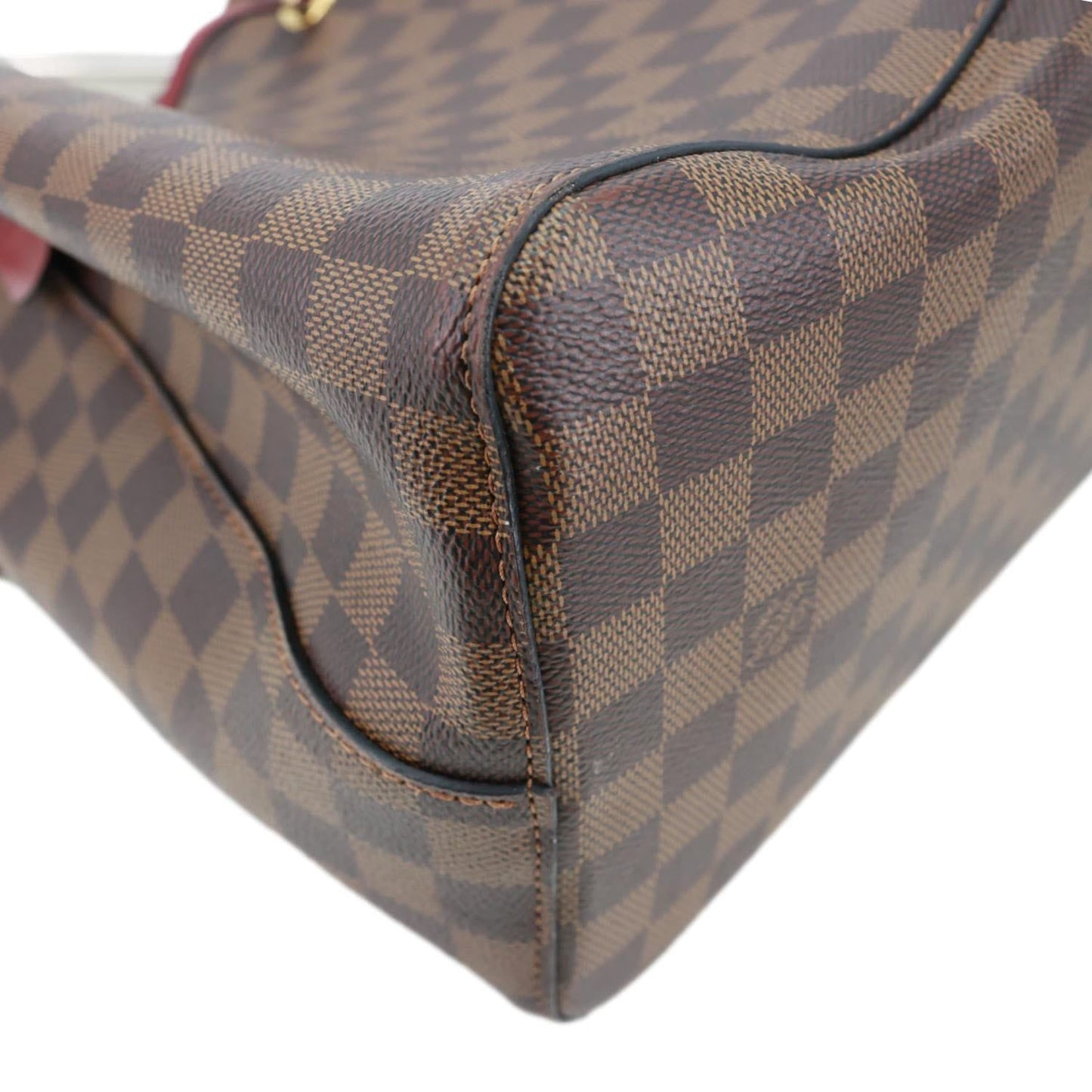 LOUIS VUITTON Neonoe MM Damier Ebene Shoulder Bag Brown