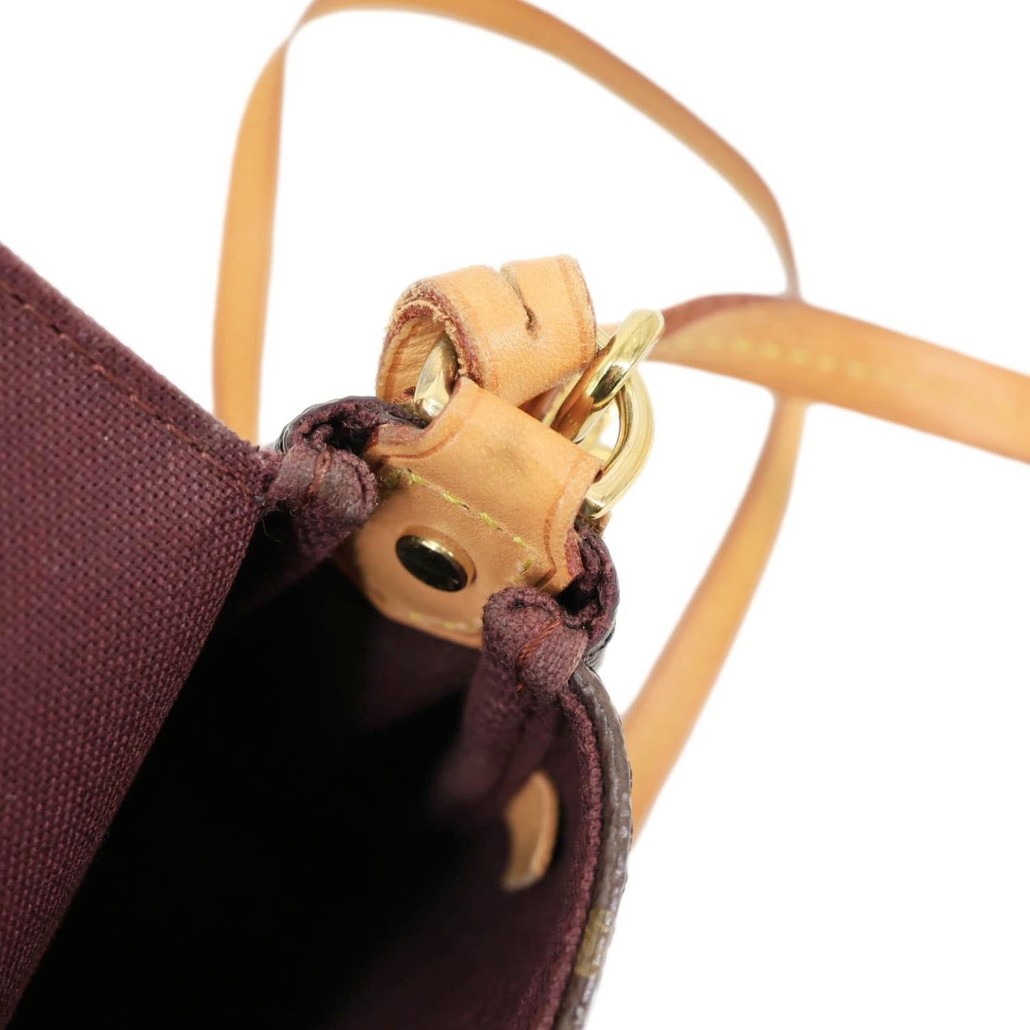 LOUIS VUITTON Favorite MM Monogram Canvas Crossbody Bag Brown