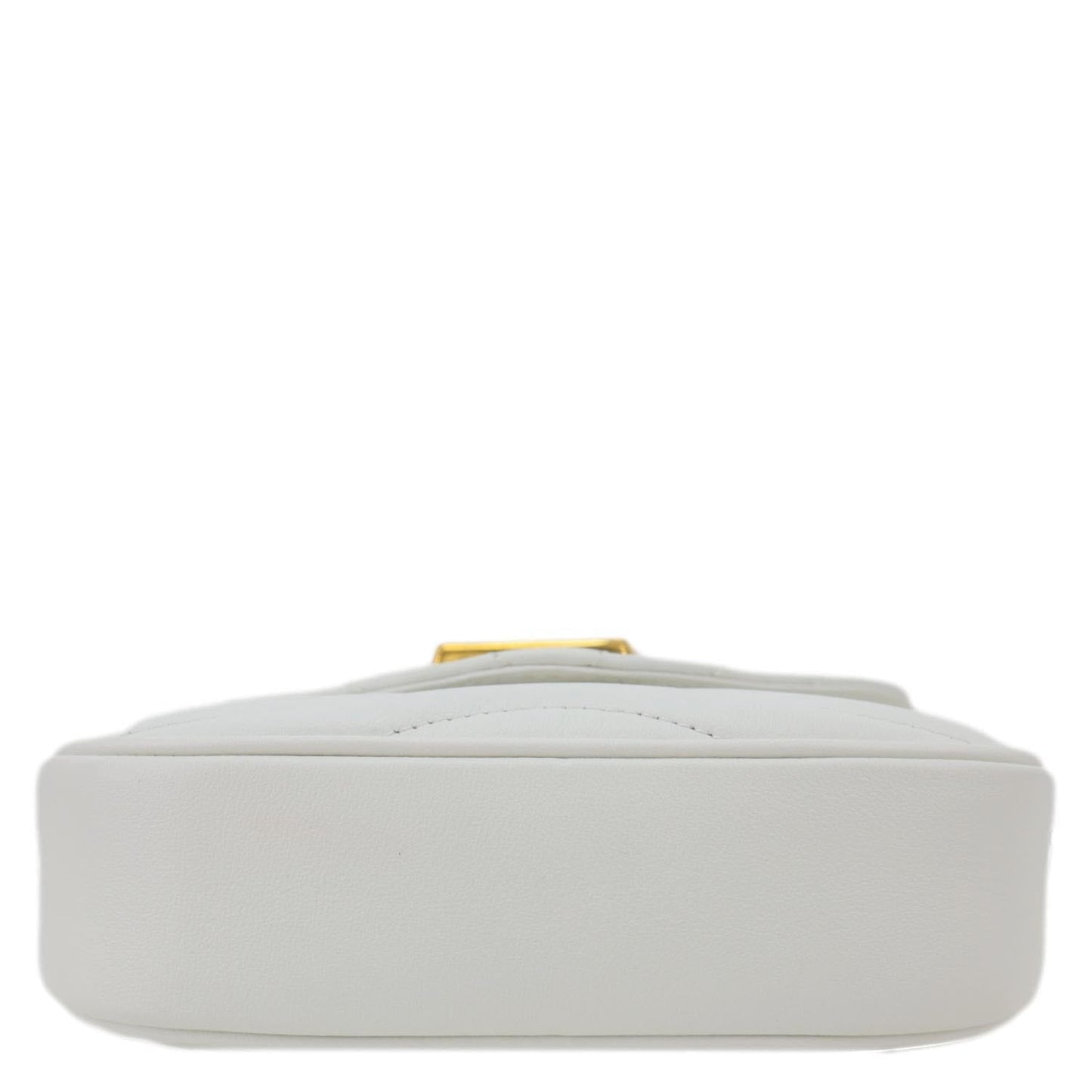 LOUIS VUITTON New Wave Multi Pochette Leather Chain Shoulder Bag White