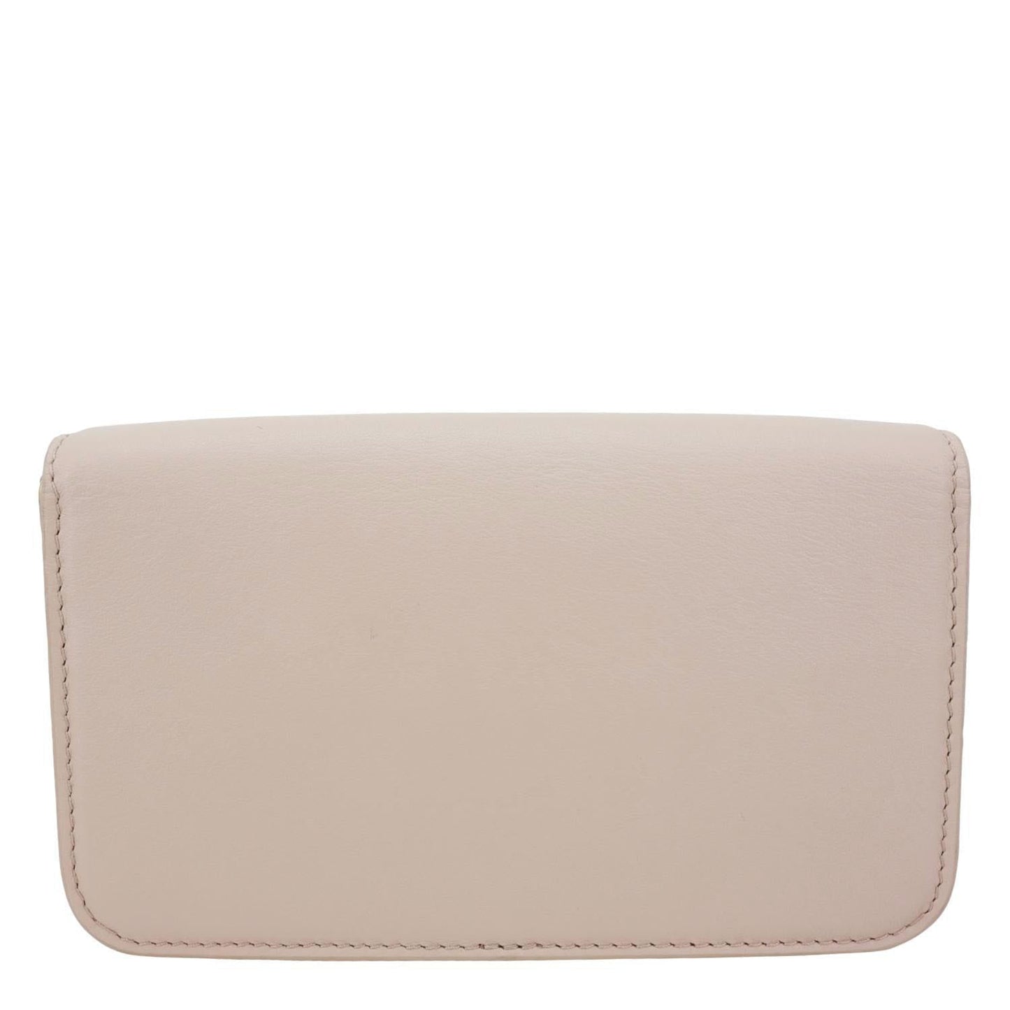 LOUIS VUITTON LV Bloom Calfskin Leather Wallet On Chain Pink