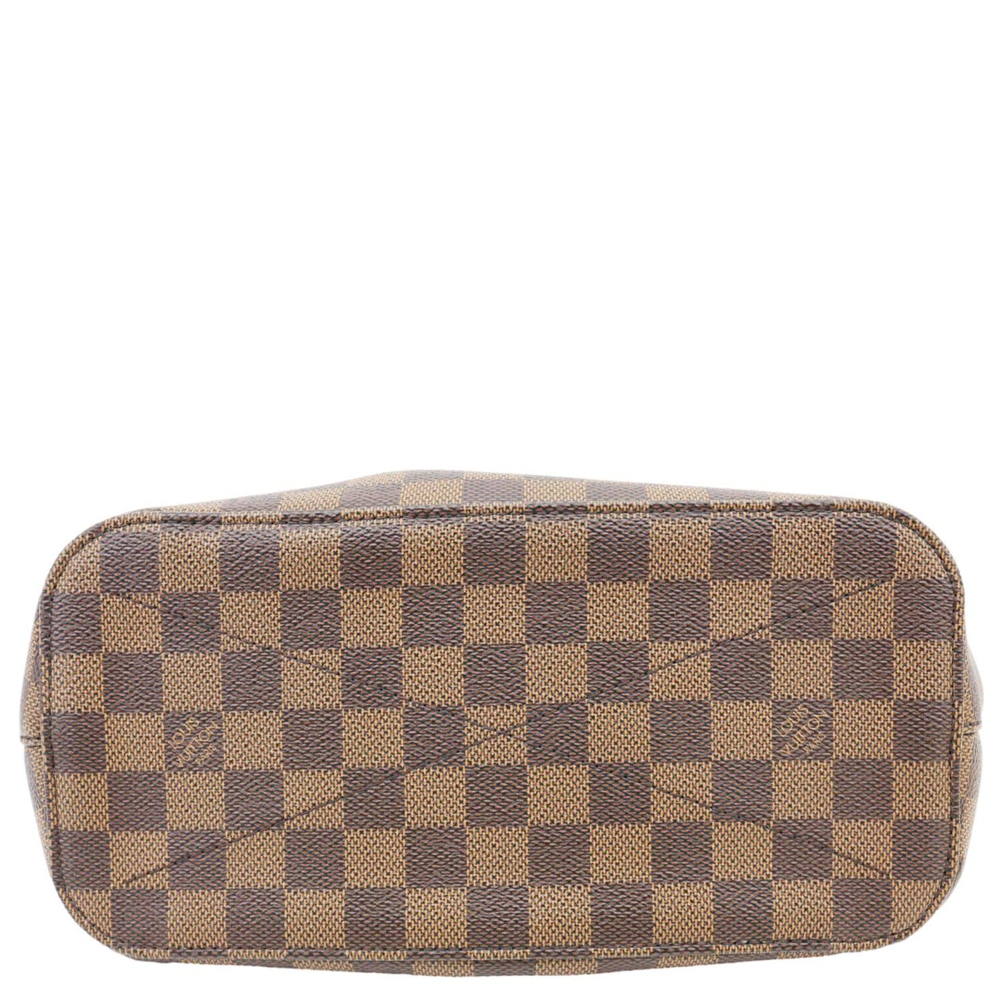 LOUIS VUITTON Siena MM Damier Ebene Shoulder Bag Brown