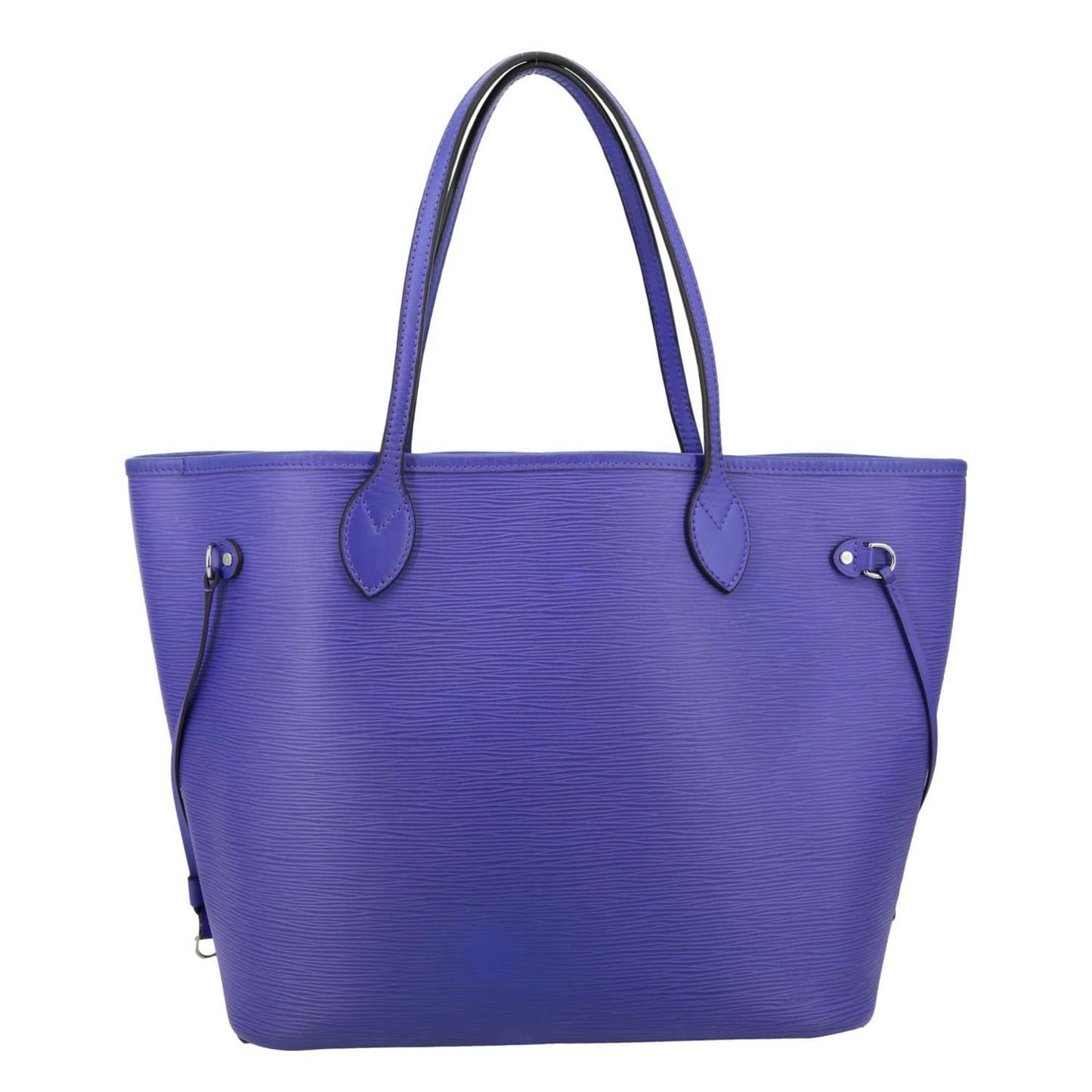 LOUIS VUITTON Neverfull MM Epi Leather Tote Shoulder Bag Purple