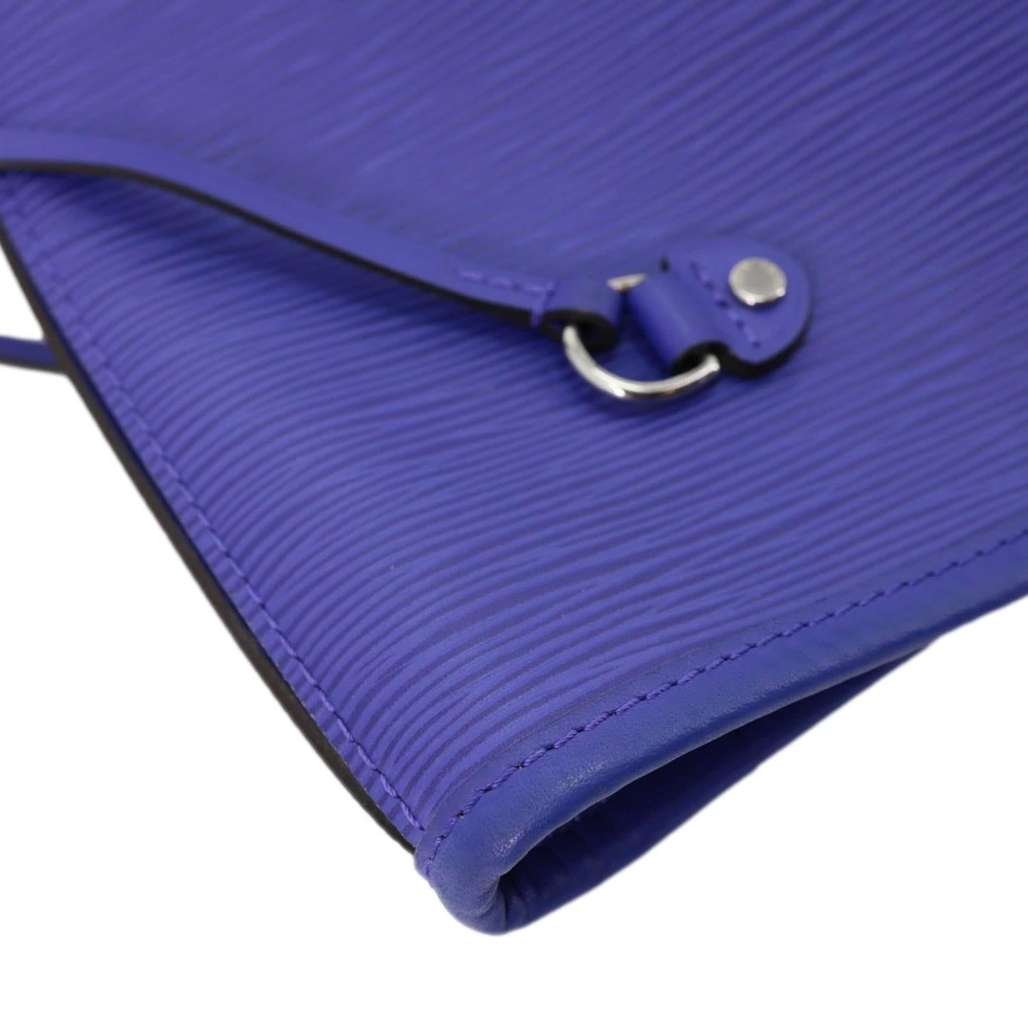 LOUIS VUITTON Neverfull MM Epi Leather Tote Shoulder Bag Purple
