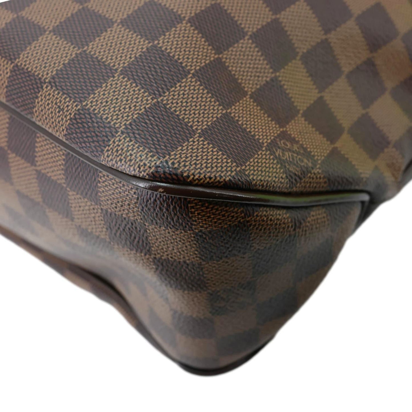 LOUIS VUITTON Delightful PM Damier Ebene Hobo Bag Brown