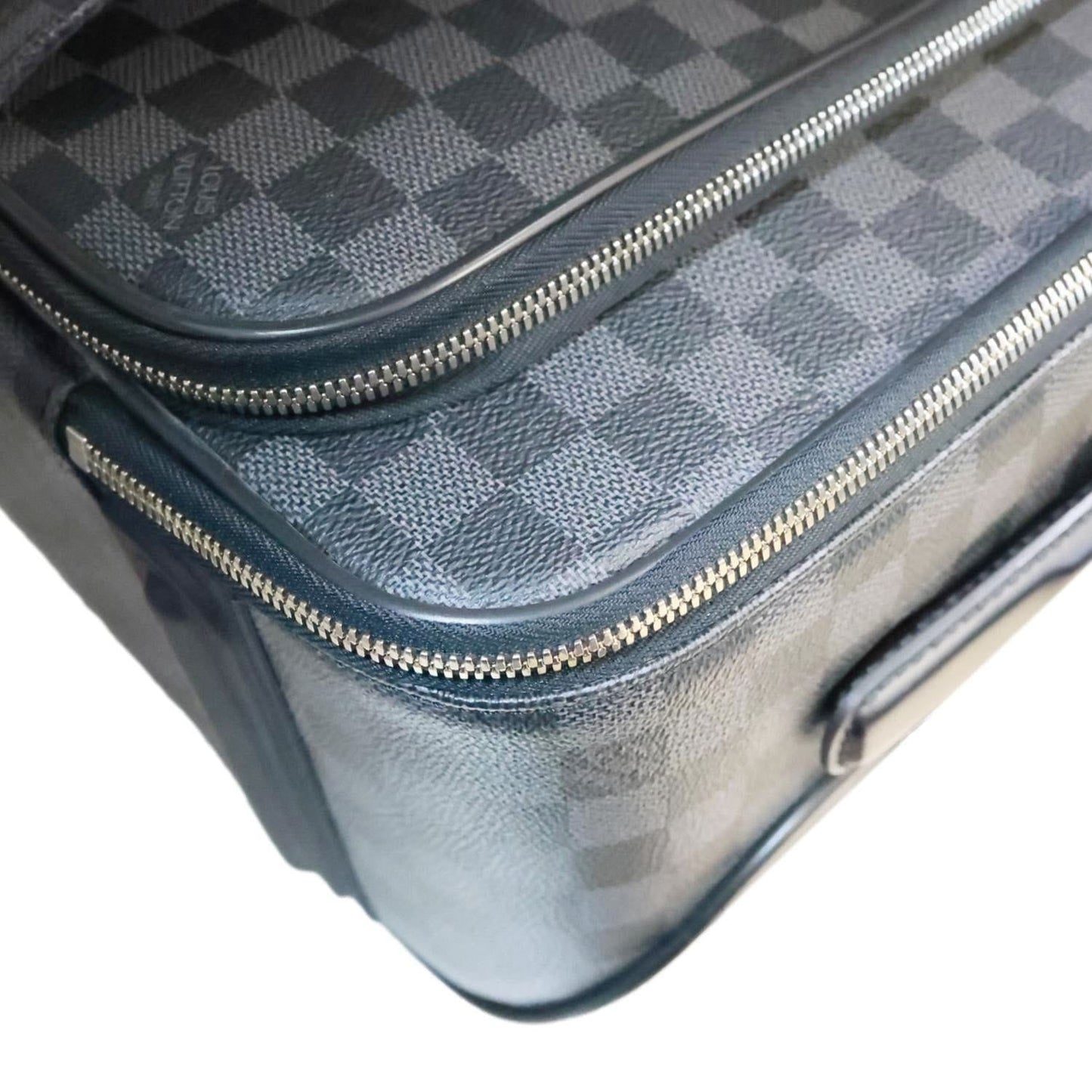 LOUIS VUITTON Pegase 55 Damier Graphite Business Suitcase Travel Bag Black