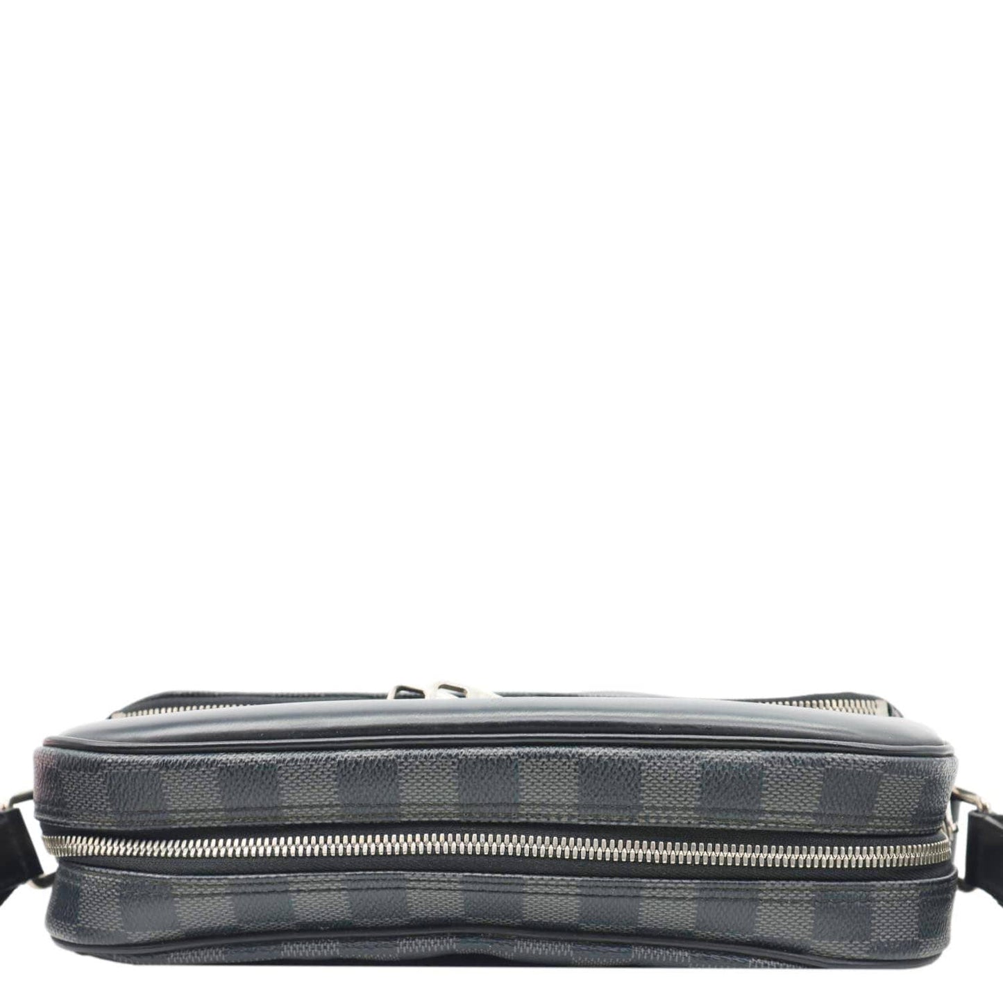 LOUIS VUITTON Dayton Reporter PM Damier Graphite Crossbody Bag Black