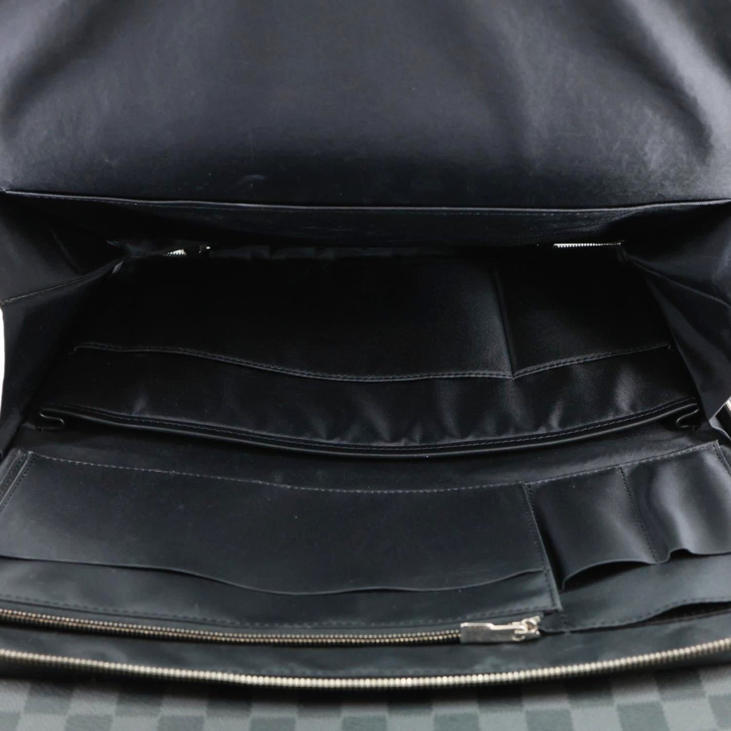 LOUIS VUITTON Pegase 55 Damier Graphite Business Suitcase Travel Bag Black