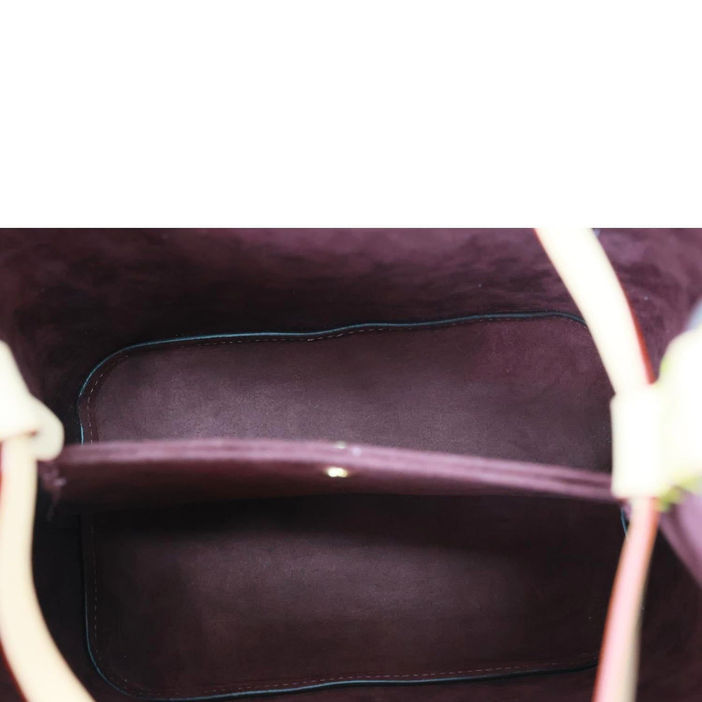 LOUIS VUITTON Neonoe BB Monogram Canvas Bucket Bag Brown