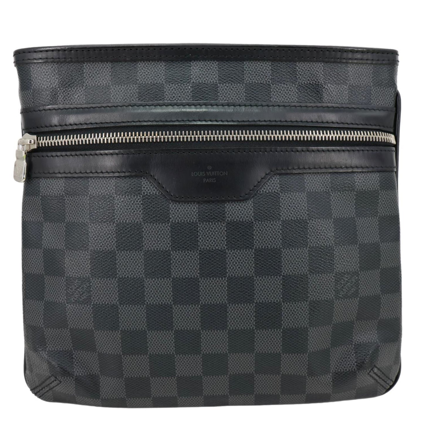 LOUIS VUITTON Thomas Damier Graphite Messenger Bag Black