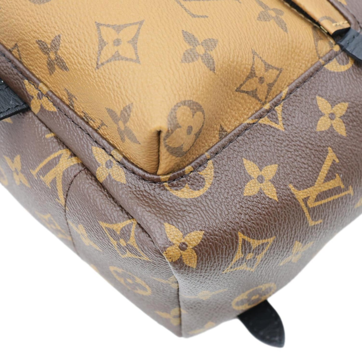LOUIS VUITTON Palm Springs PM Monogram Reverse Canvas Backpack Brown