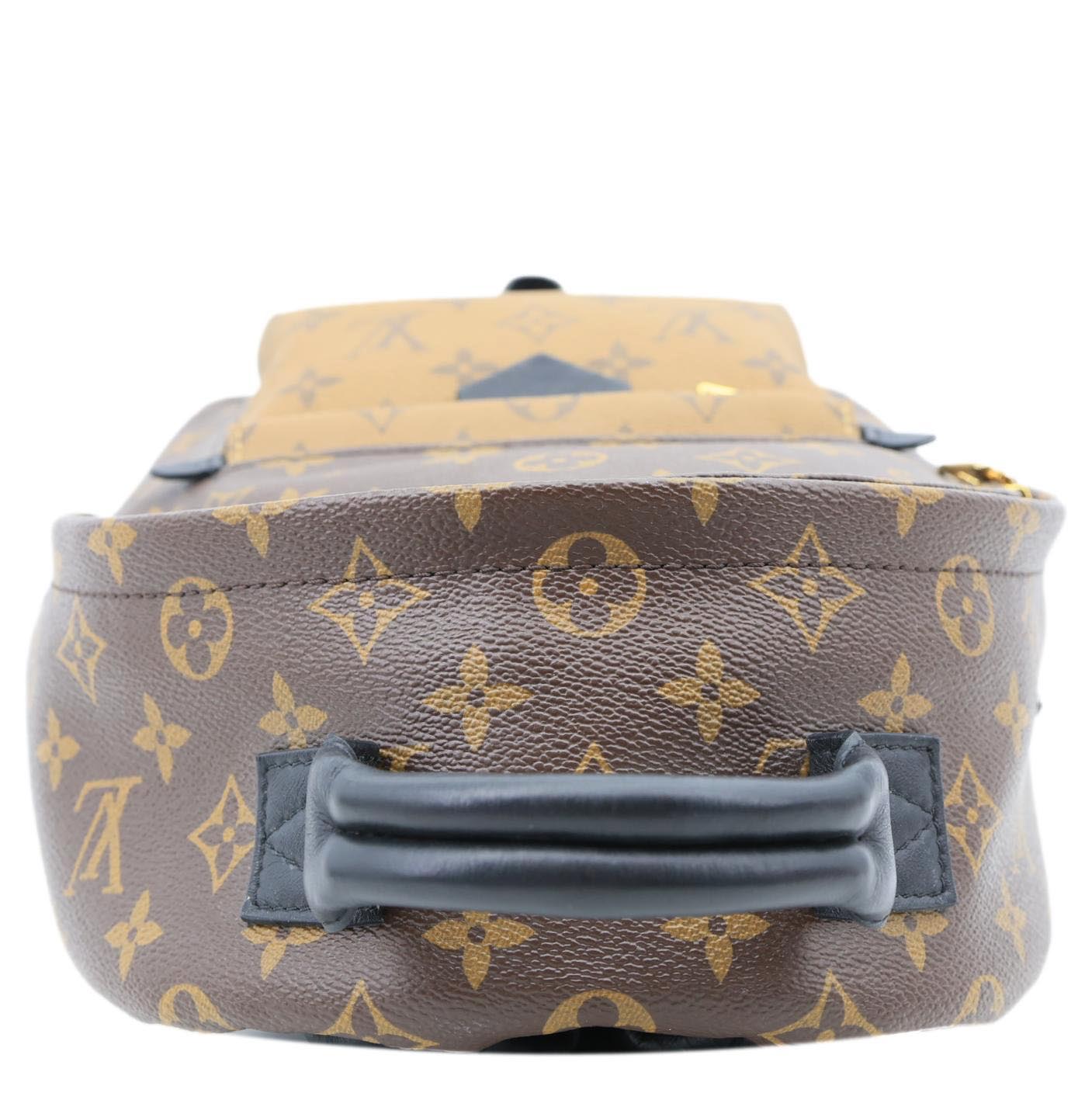 LOUIS VUITTON Palm Springs PM Monogram Reverse Canvas Backpack Brown