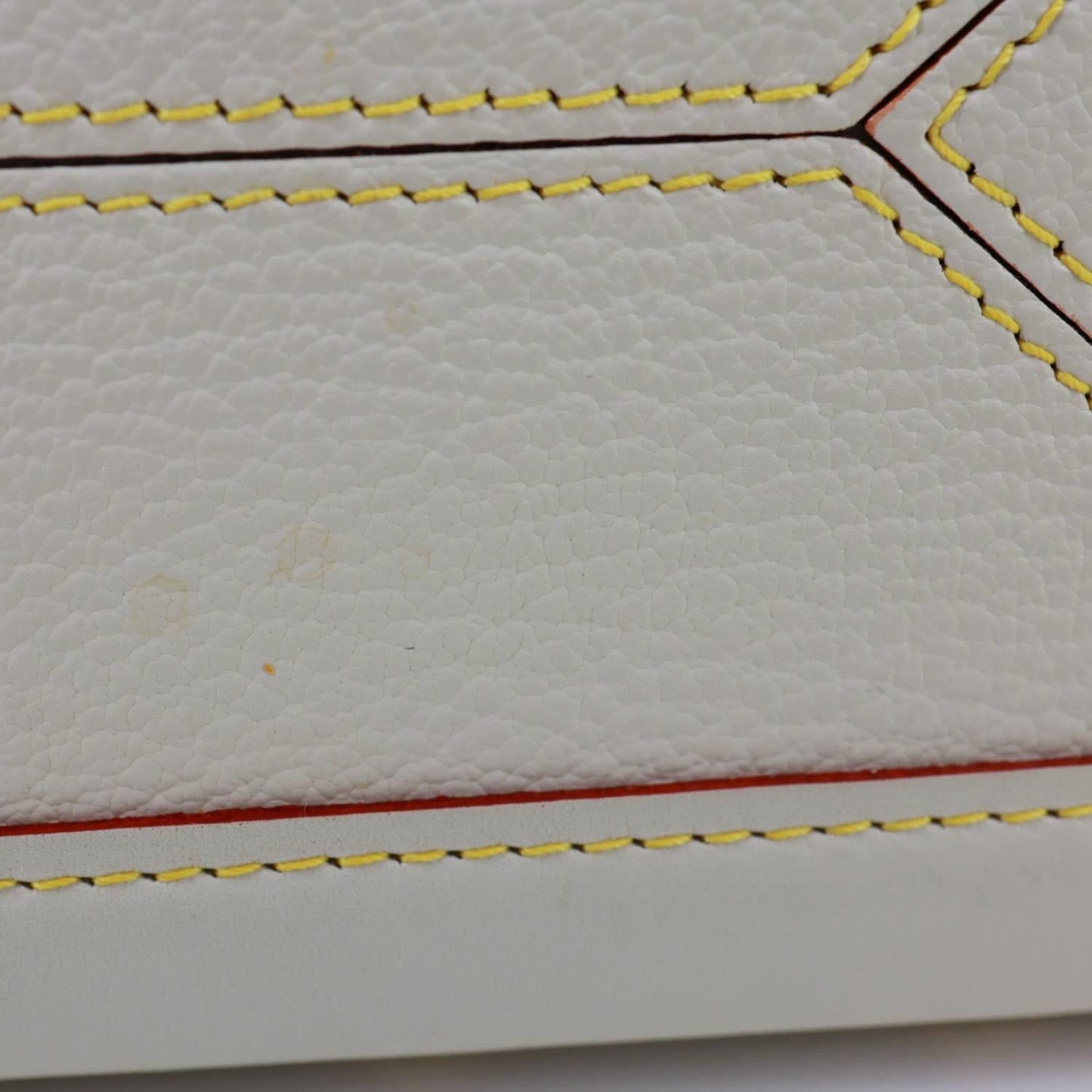 LOUIS VUITTON Suhali Le Fabuleux Leather Satchel Bag Off White