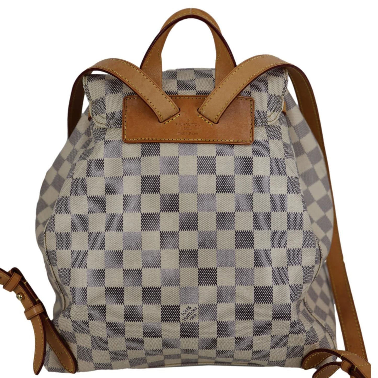 LOUIS VUITTON Sperone Damier Azur Backpack Bag Rose Ballerine
