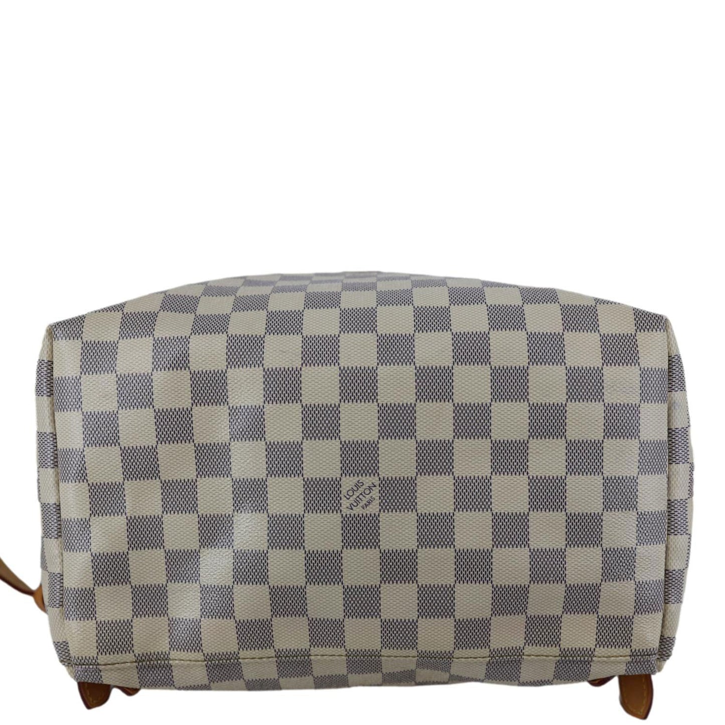 LOUIS VUITTON Sperone Damier Azur Backpack Bag Rose Ballerine