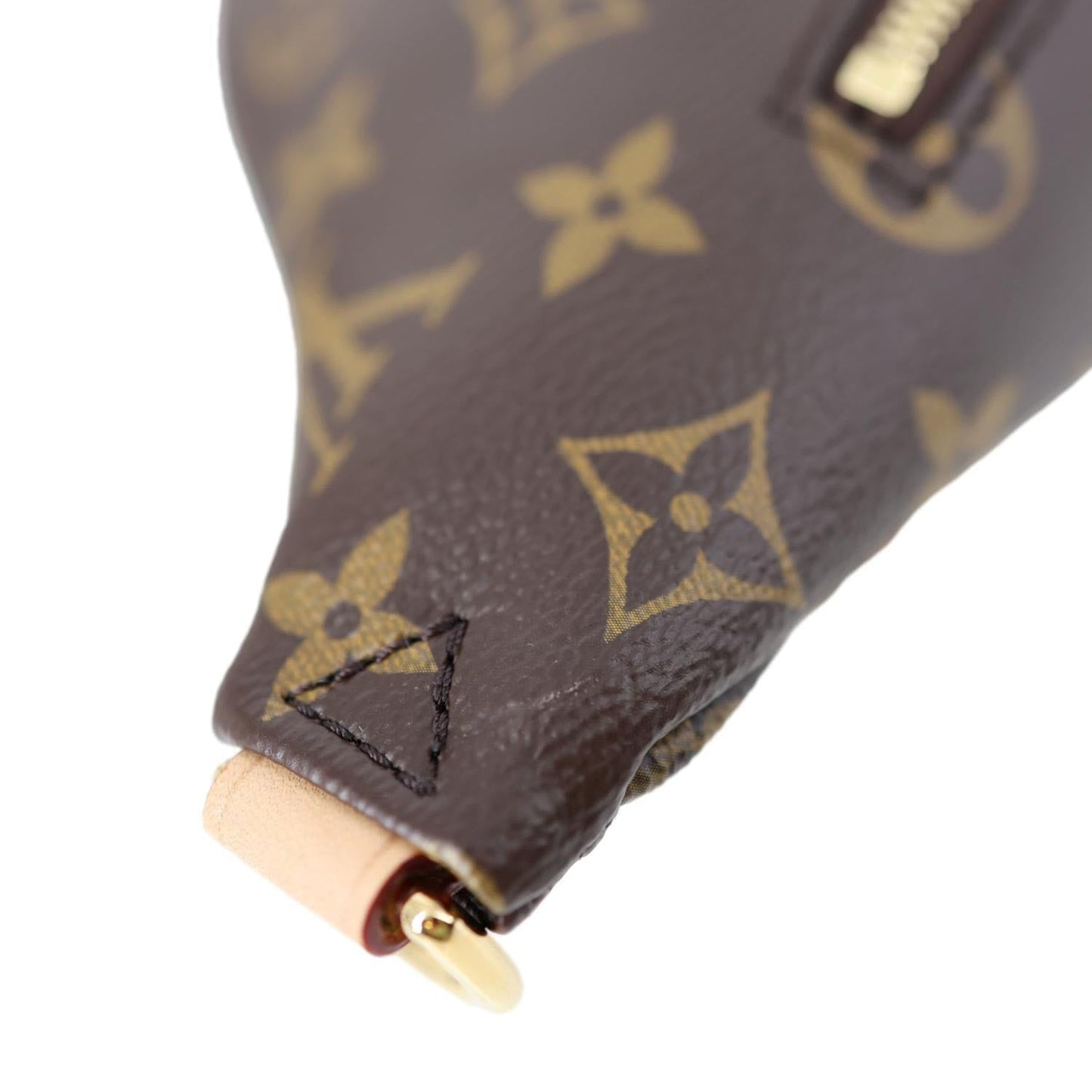 LOUIS VUITTON High Rise Monogram Canvas Bumbag Brown